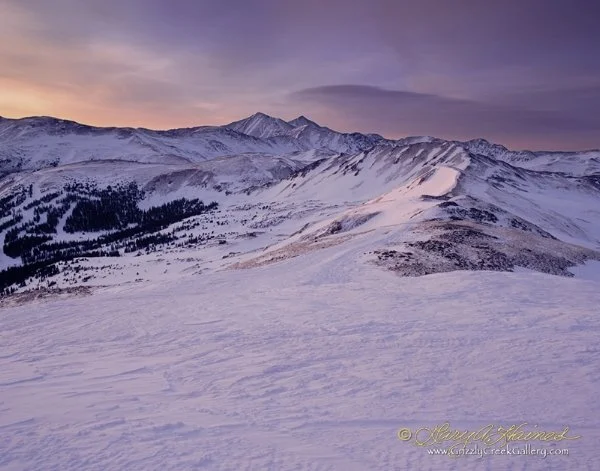 Dawn's Lavender Light #2 - Loveland Ski Area, CO