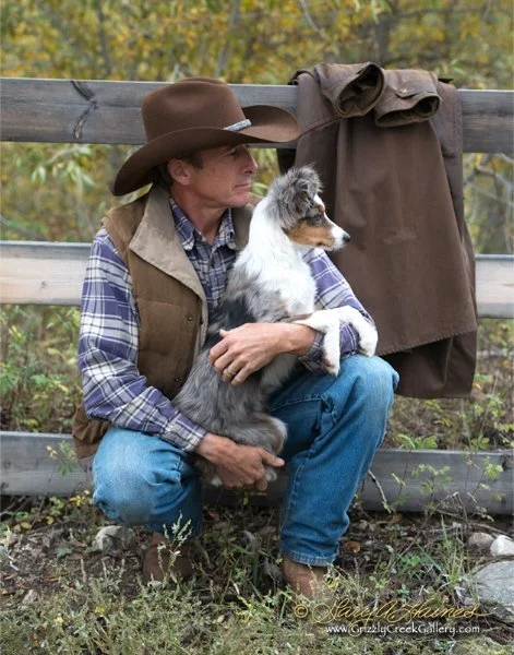 Cowboy and Friend - Silverthorne, CO