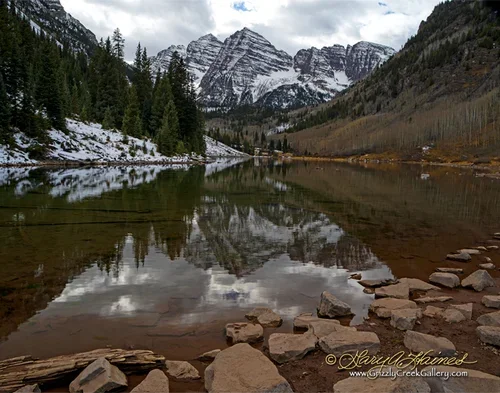 Changing Seasons #1 - Maroon Bells, Snowmass Wilderness, CO / ID No. 000274