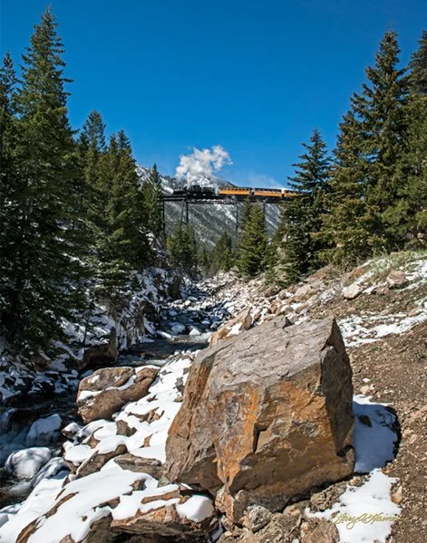 Journey Over Clear Creek - Georgetown Loop Railroad, Georgetown, CO