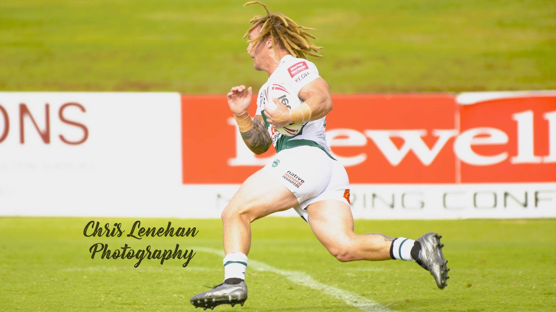 Blake Lenahan makes a run for Ipswich Jets | Photo by Chris Lenahan Photography