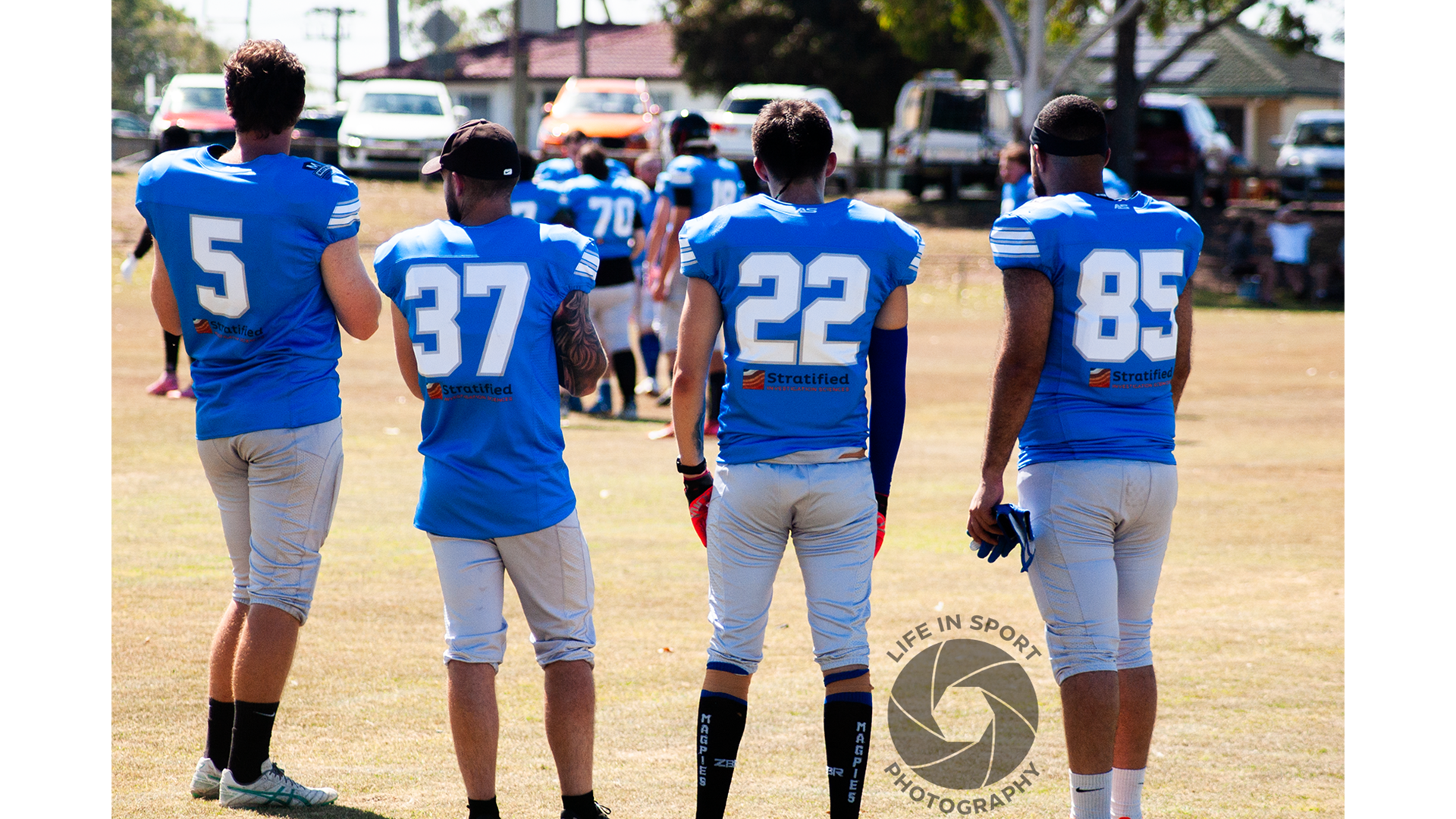 Sth Newcastle Bombers Team Huddle | Photo by Life In Sport Photography
