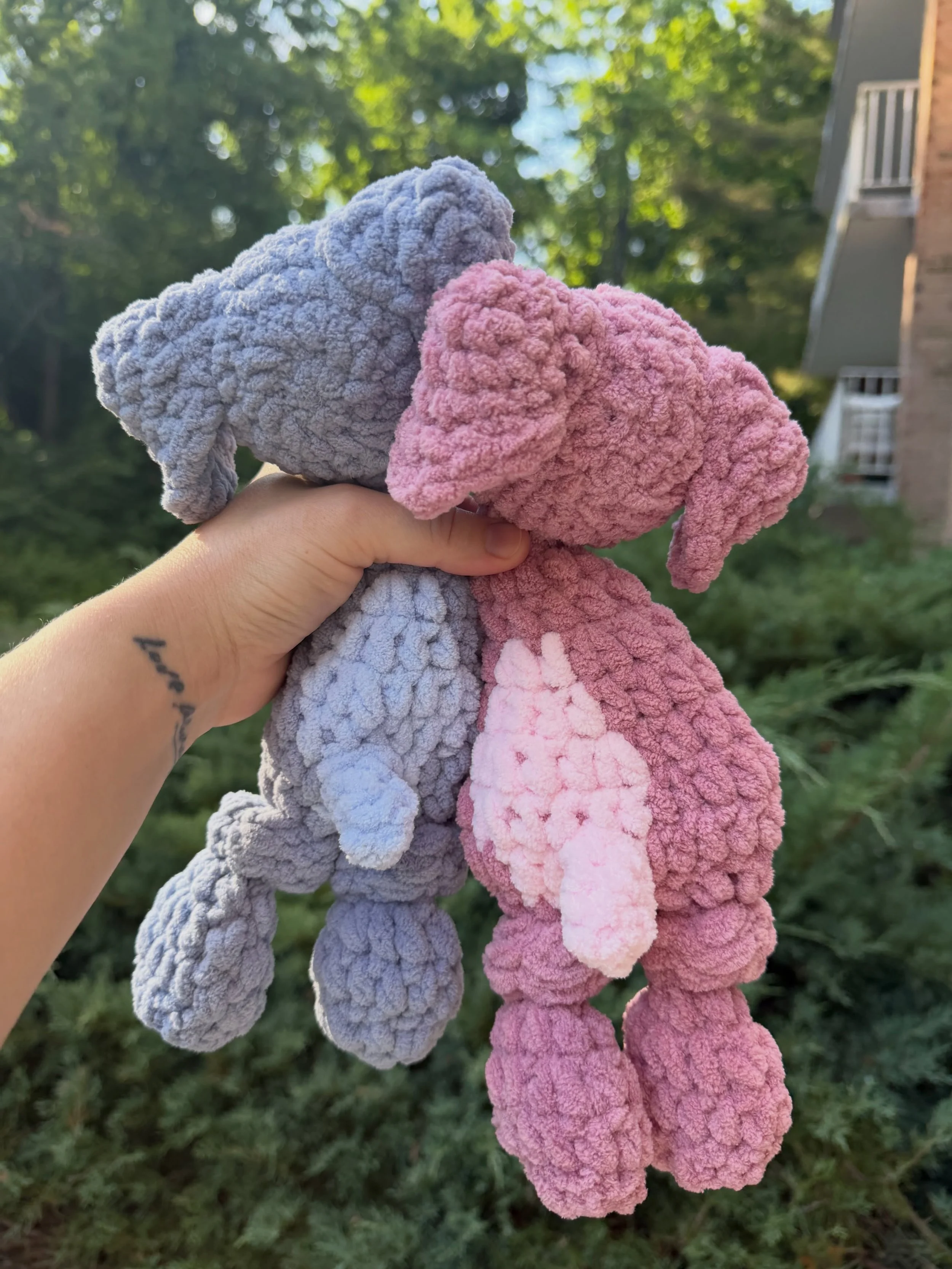 Pepper Pups on repeat 🐶🩷🐶🩵

Pattern: @mamamademinis