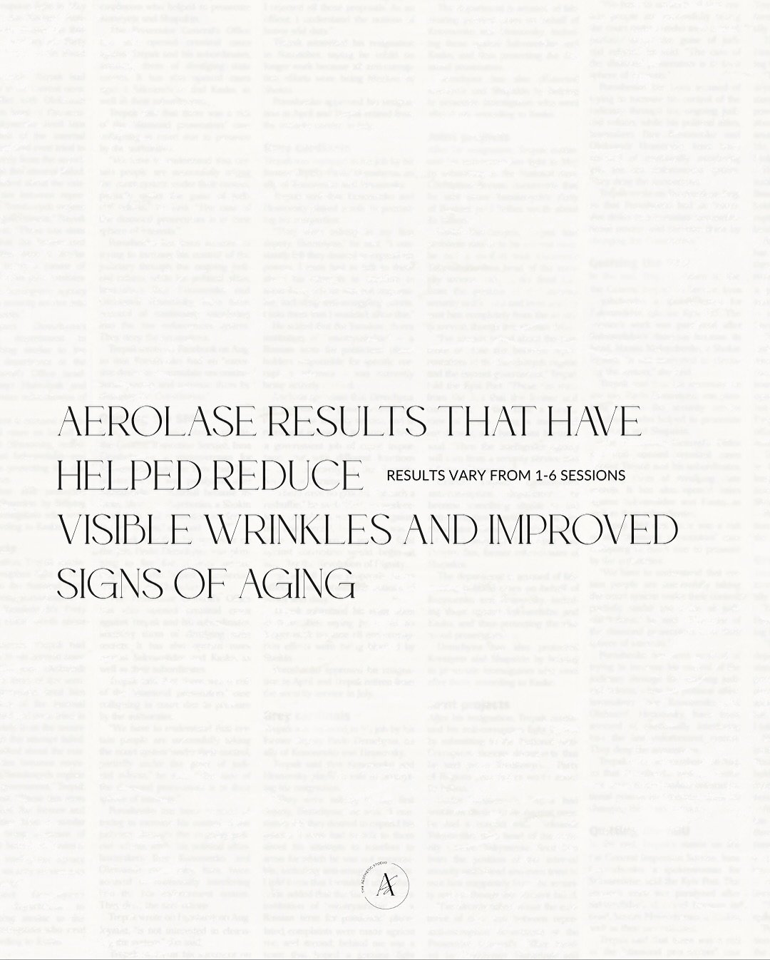 Swipe &rarr; to see results targeting wrinkles and signs of aging from the use of Aerolase!

What is Aerolase? Aerolase Neo Elite is a groundbreaking laser that safely and comfortably treats over 30 skin concerns with zero downtime and no numbing or 