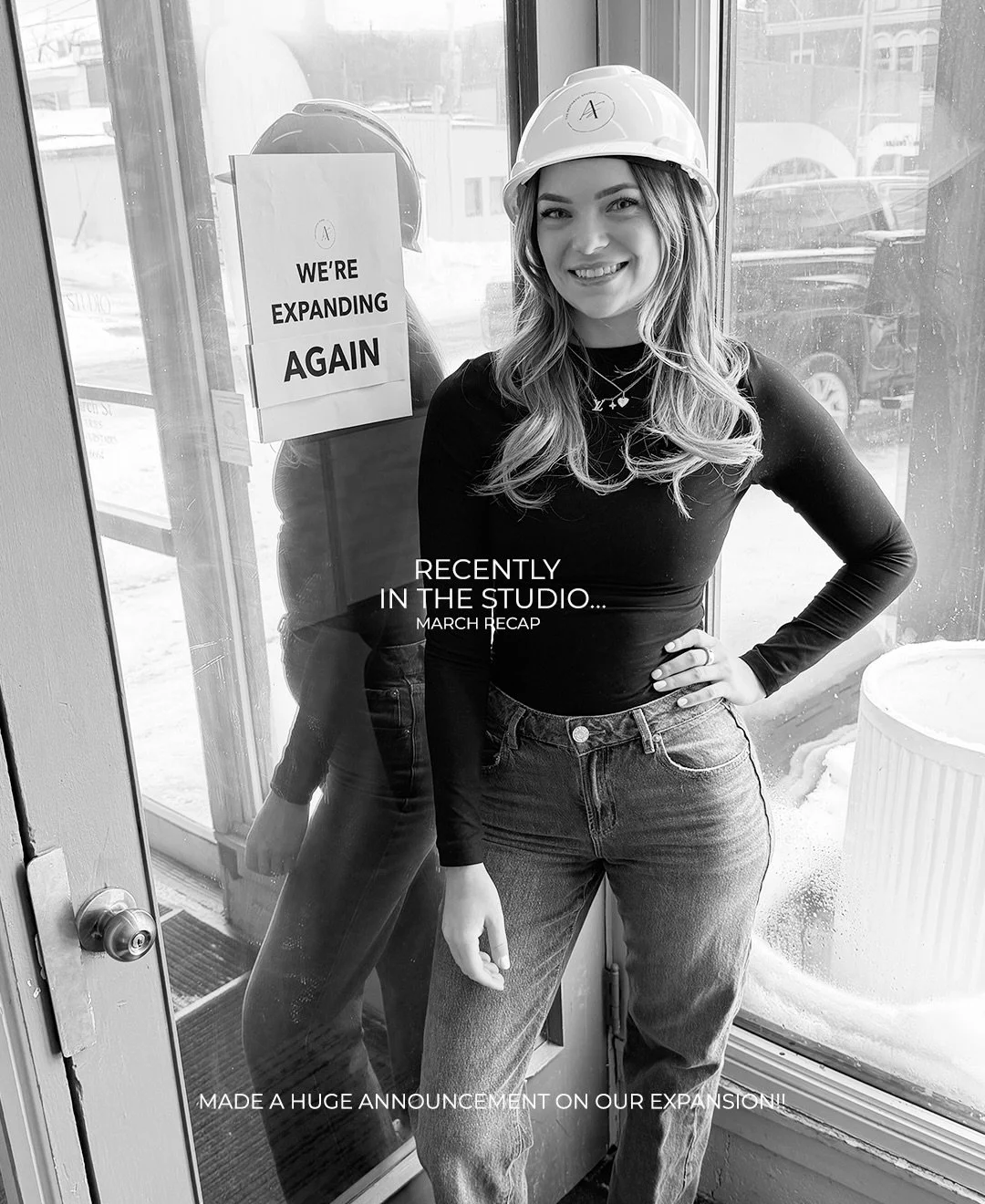 Another very exciting past few weeks at the Studio 🤍

From big milestones (hello expansion!!), to supporting other women in business, celebrating new beginnings, and continuing to invest into our space.

And a huge congratulations to Alissa on her e