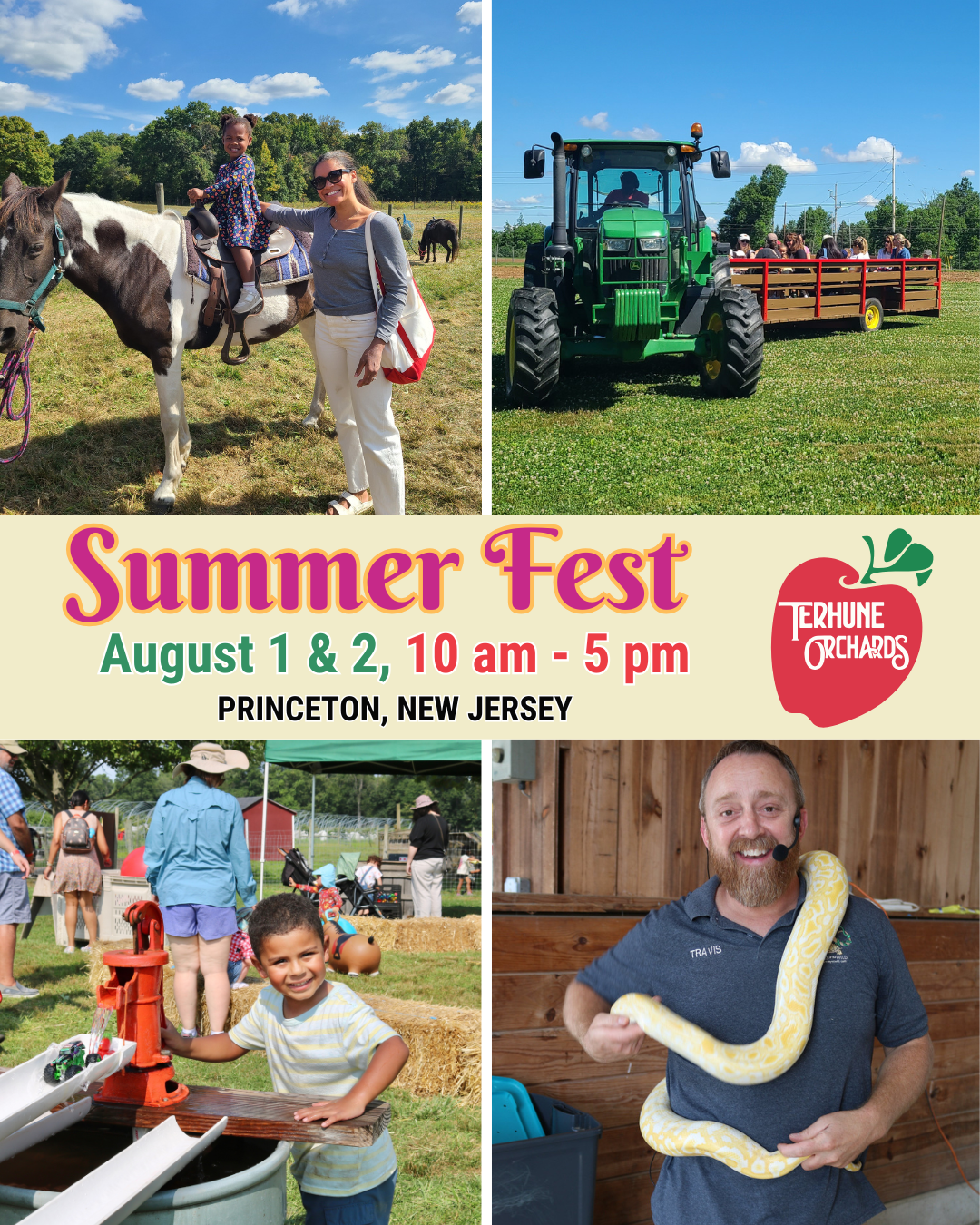Terhune Orchards Summer Fest Craft Fair