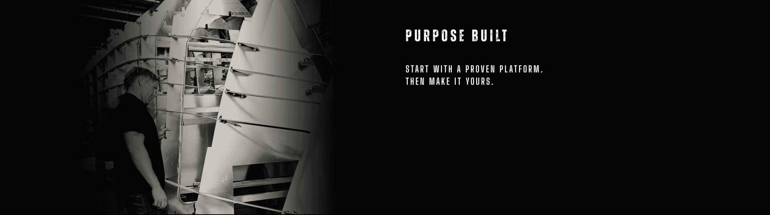 Purpose Built: Start with a proven platform. Then make it yours.