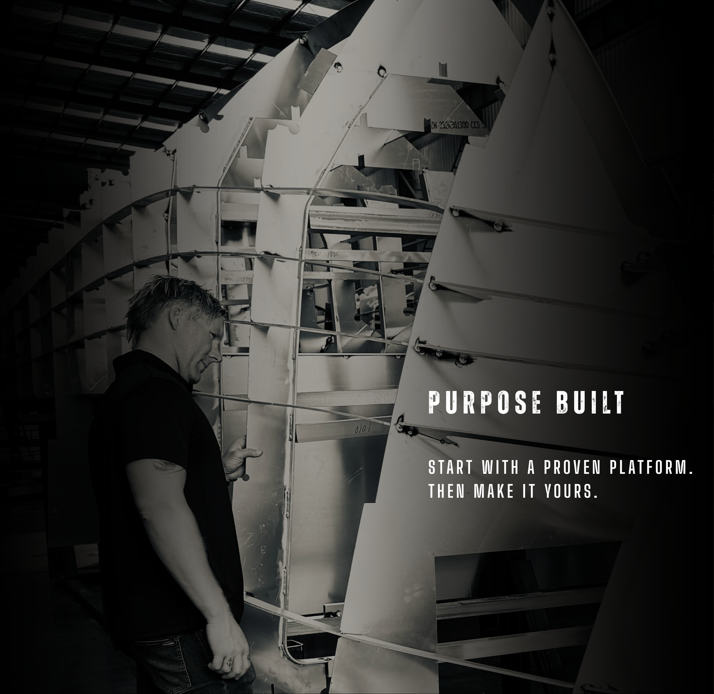 Purpose Built. Start with a proven platform. Then make it yours.
