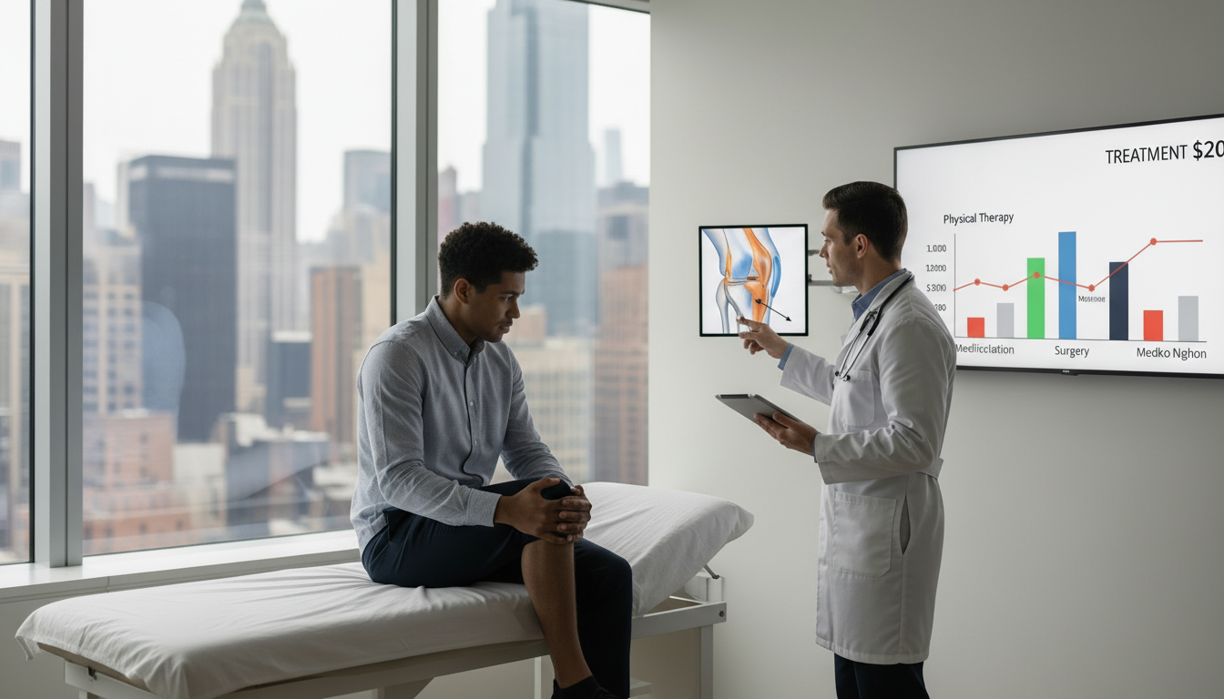 Knee Pain Treatment Costs Vary in Midtown Manhattan