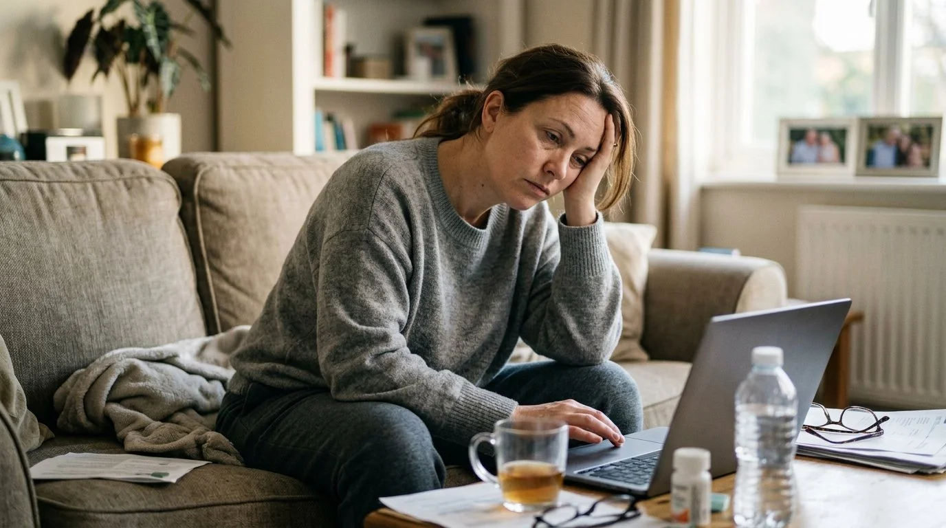 body uses more energy to manage discomfort