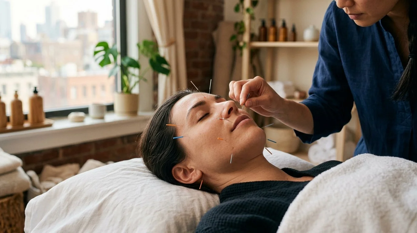 How Does Facial Acupuncture Improve Circulation in New York City?