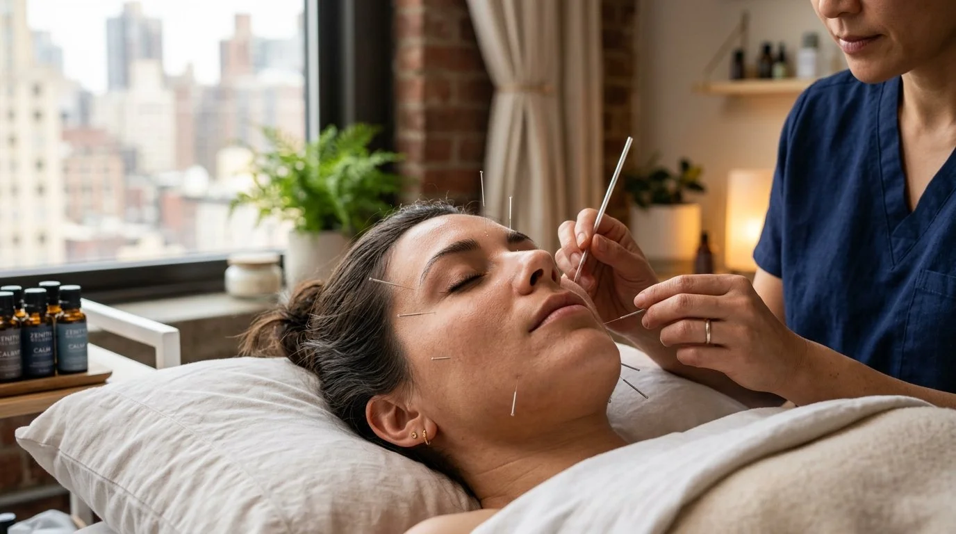 How Does Facial Acupuncture Improve Circulation in New York City?