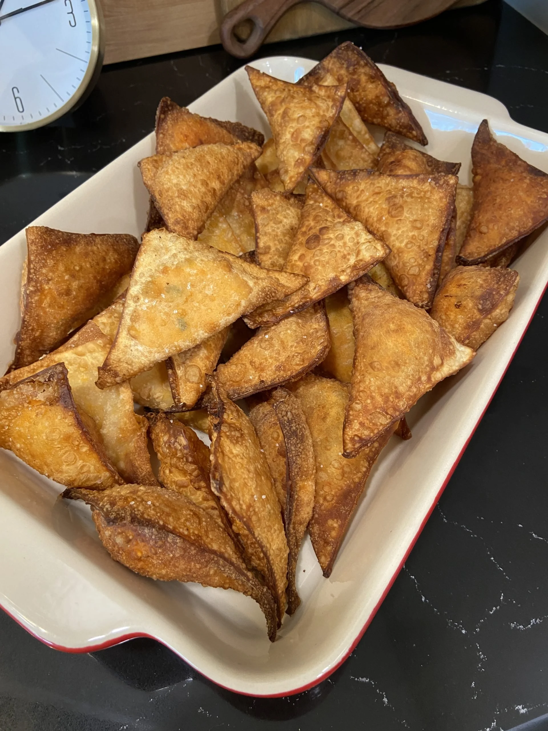 Buffalo Chicken Wontons