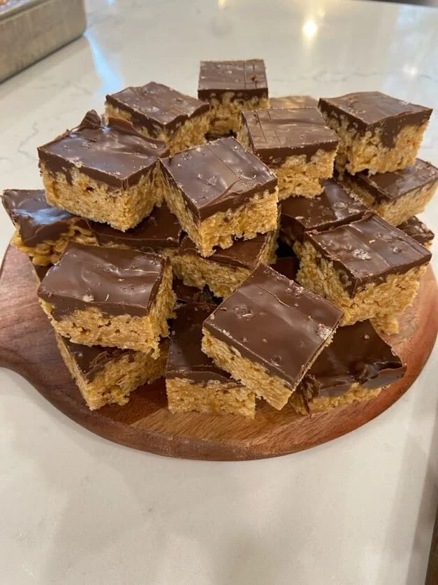 Peanut Butter Crispy Treats (Laura's Version)