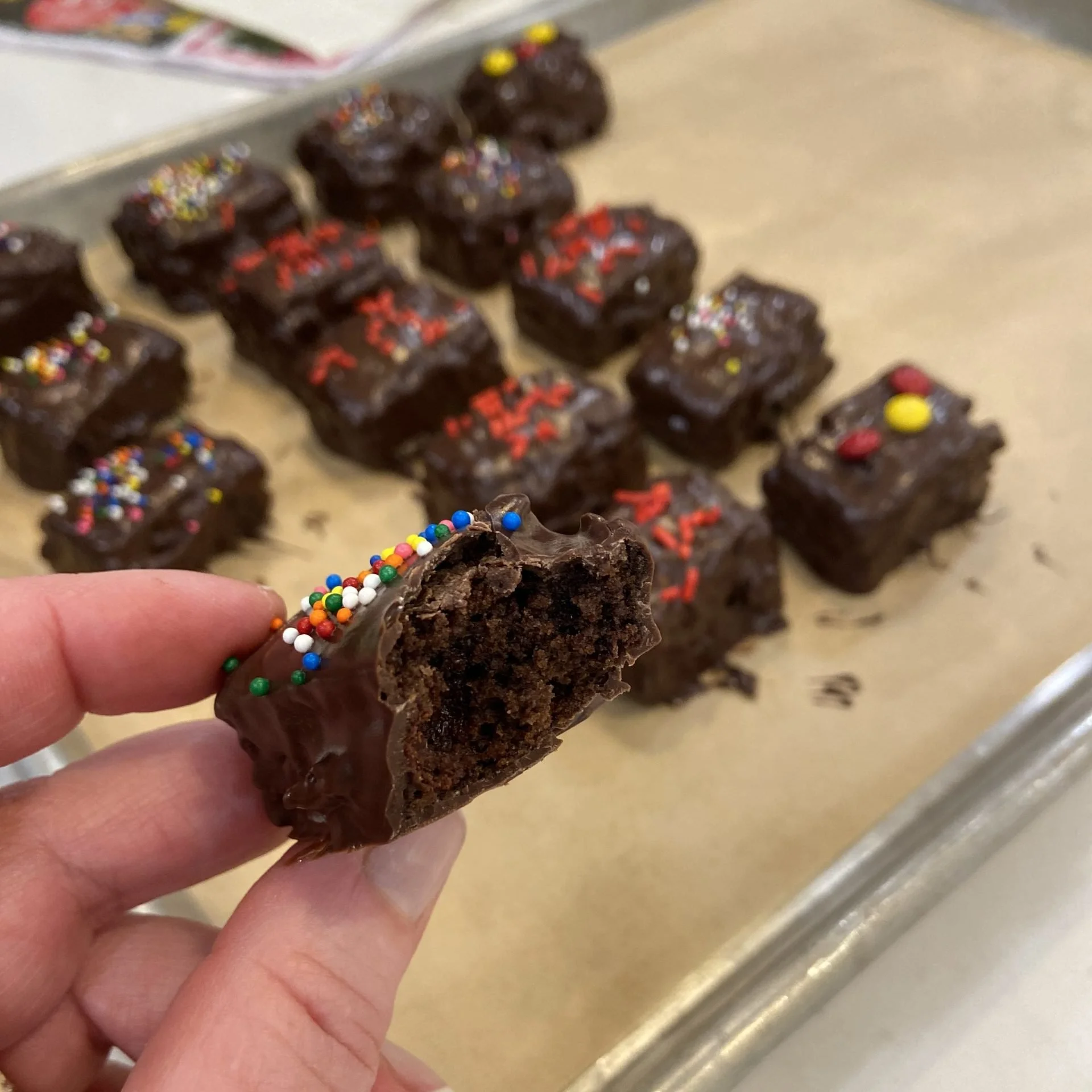 Chocolate Covered Brownies