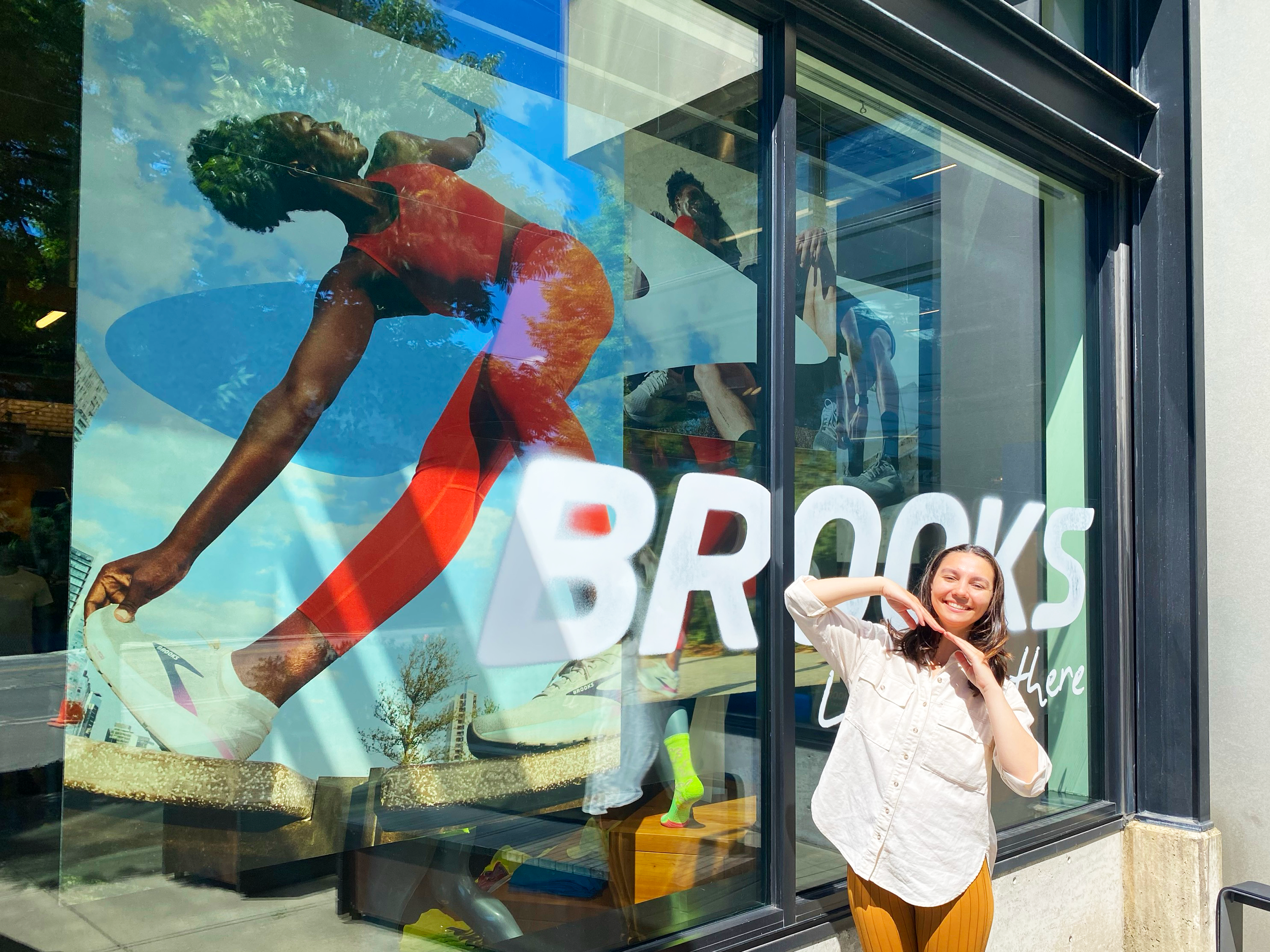 Brooks Window Display