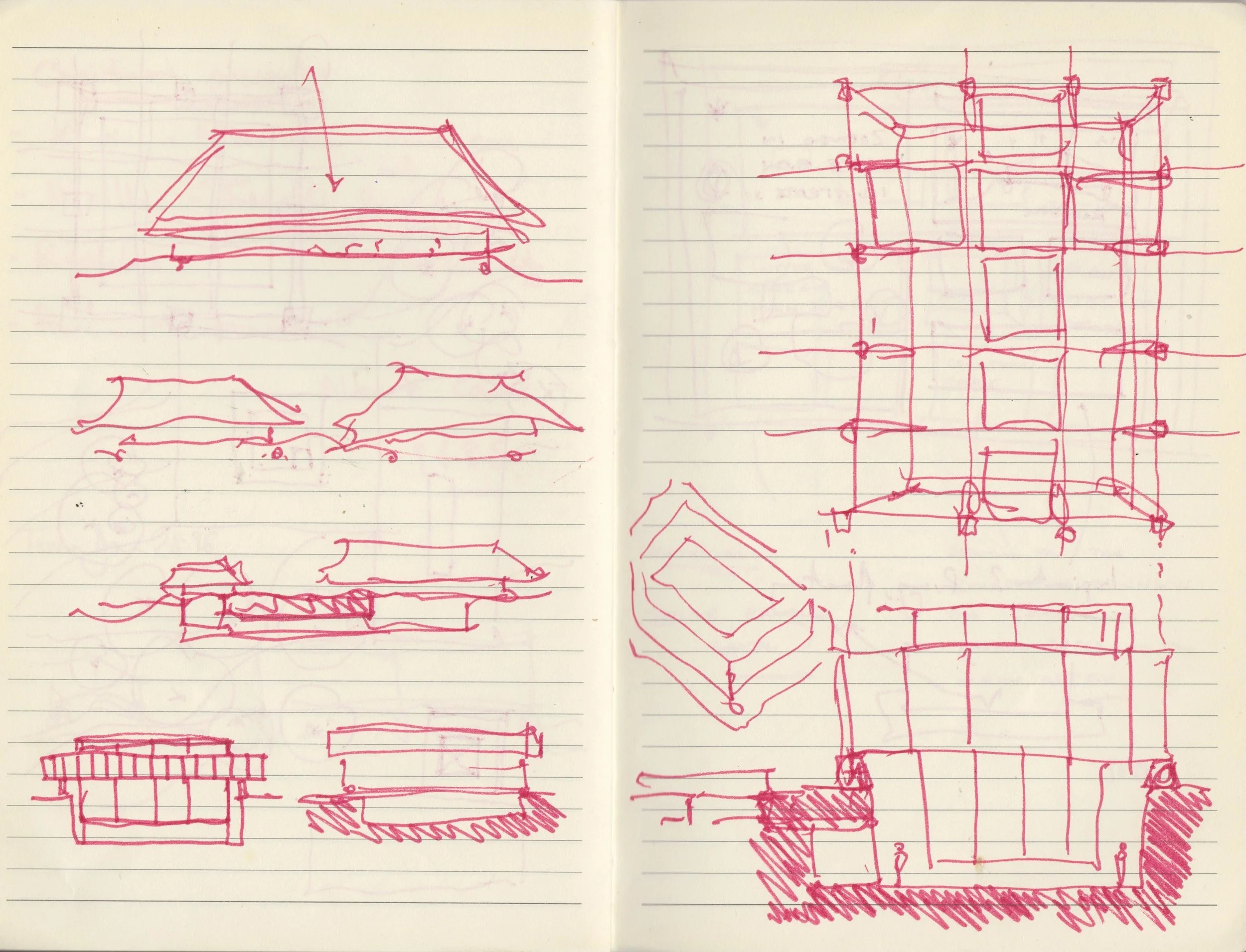 Defining an architecture by its form and it's possible tectonic capacity