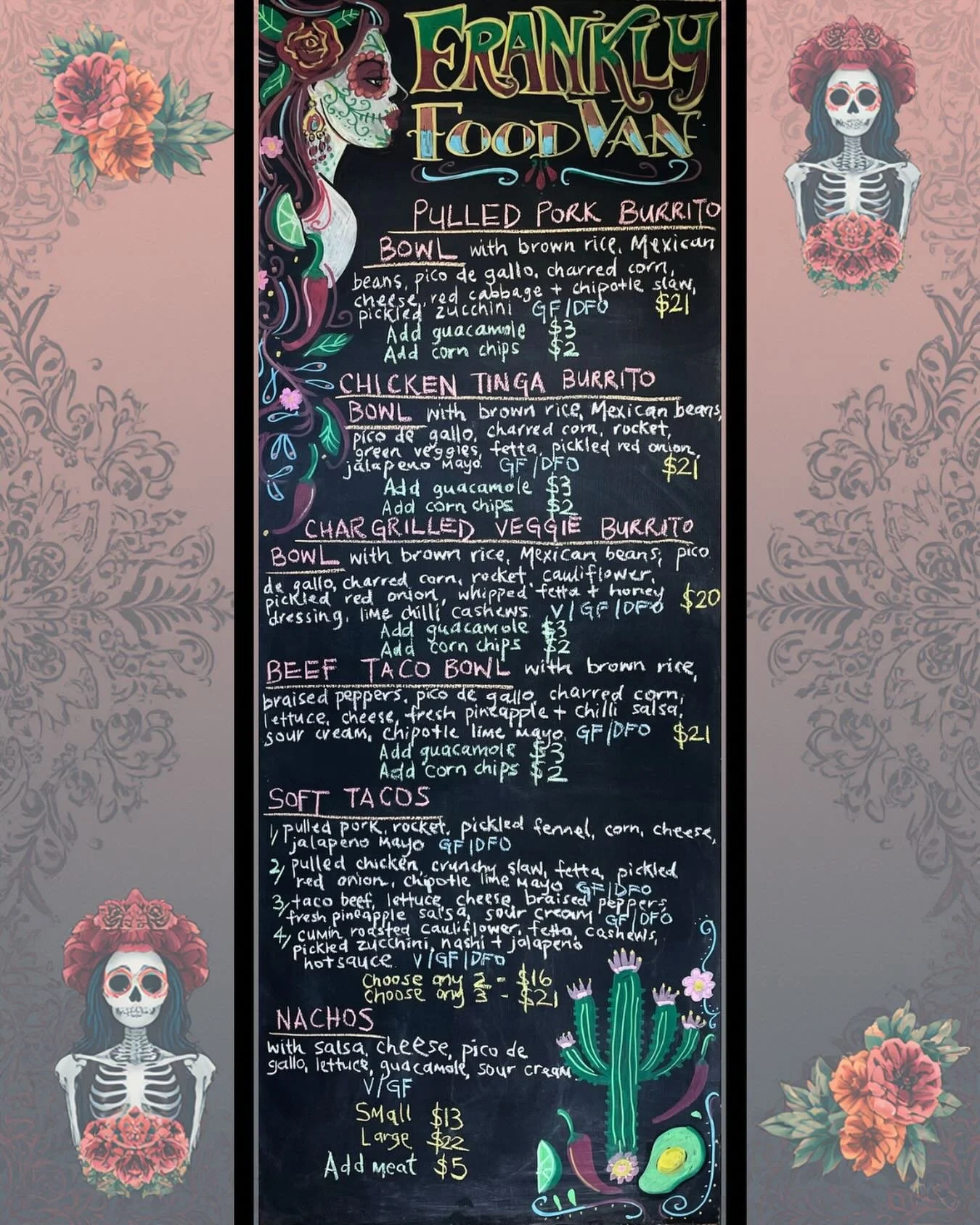 Yackandandah menu tonight! 

We are absolutely loving being in your town each Thursday. Thankyou so much for all the support we have received so far! 😍

#franklyfoodvan #yackandandah #beechworth #yackandandahtakeaway #yackandandahcatering