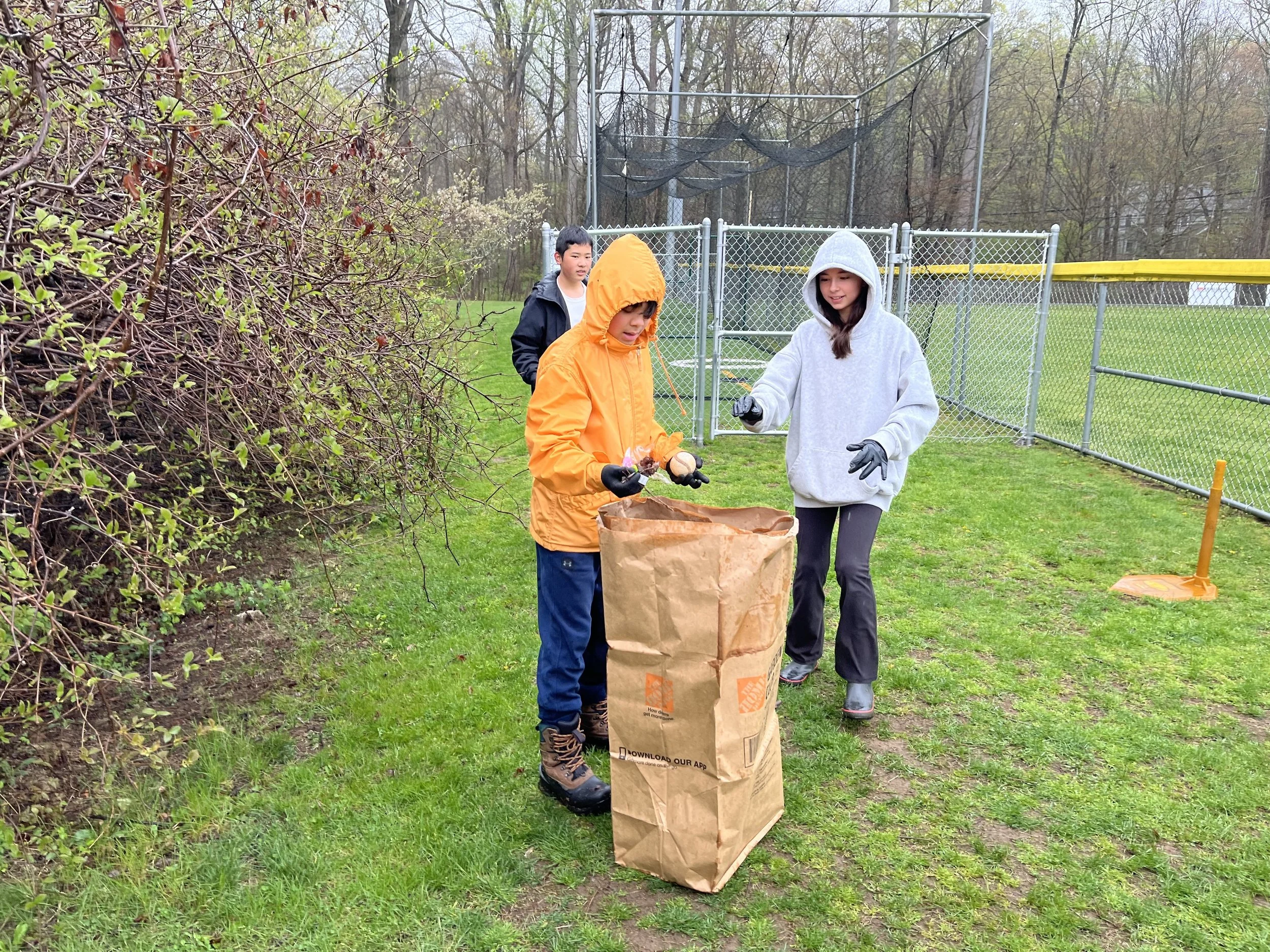 Green Up Day at Bisceglie Park!
