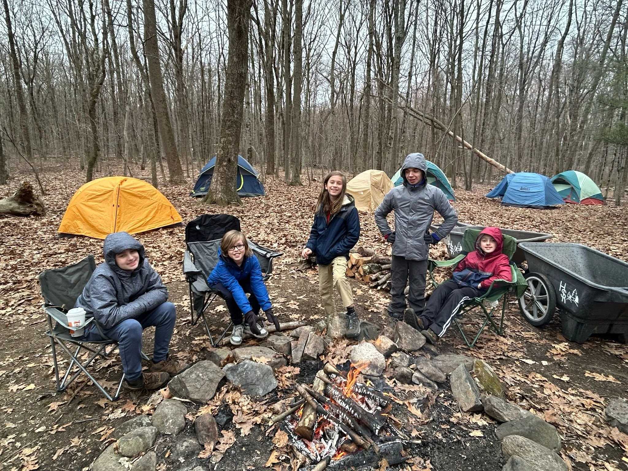 Getting warm & dry!
