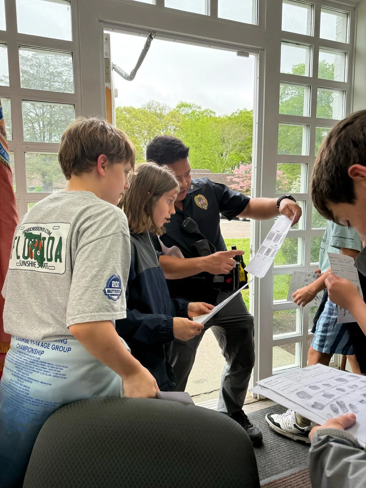 Finger Printing Merit Badge