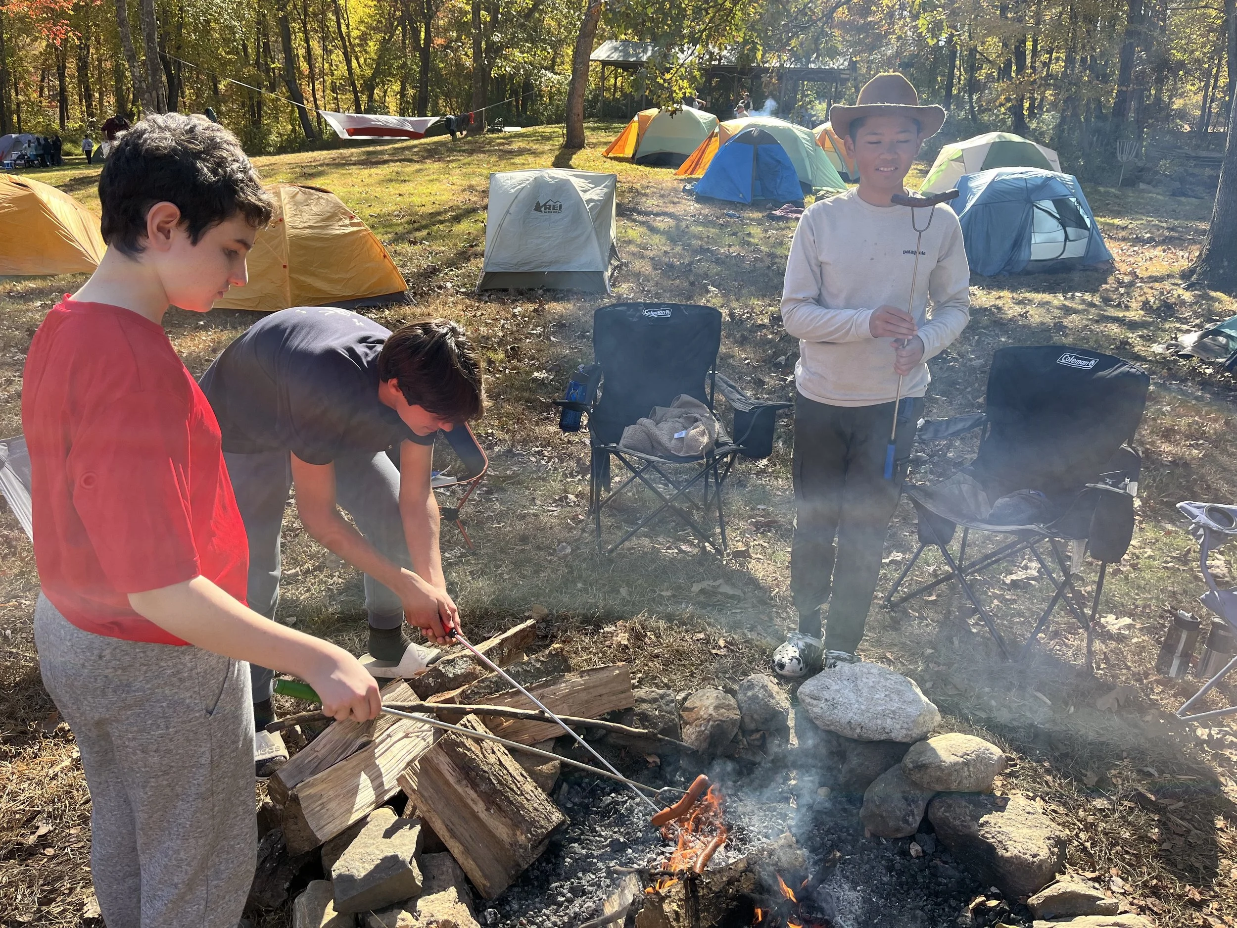 Outdoor cooking!