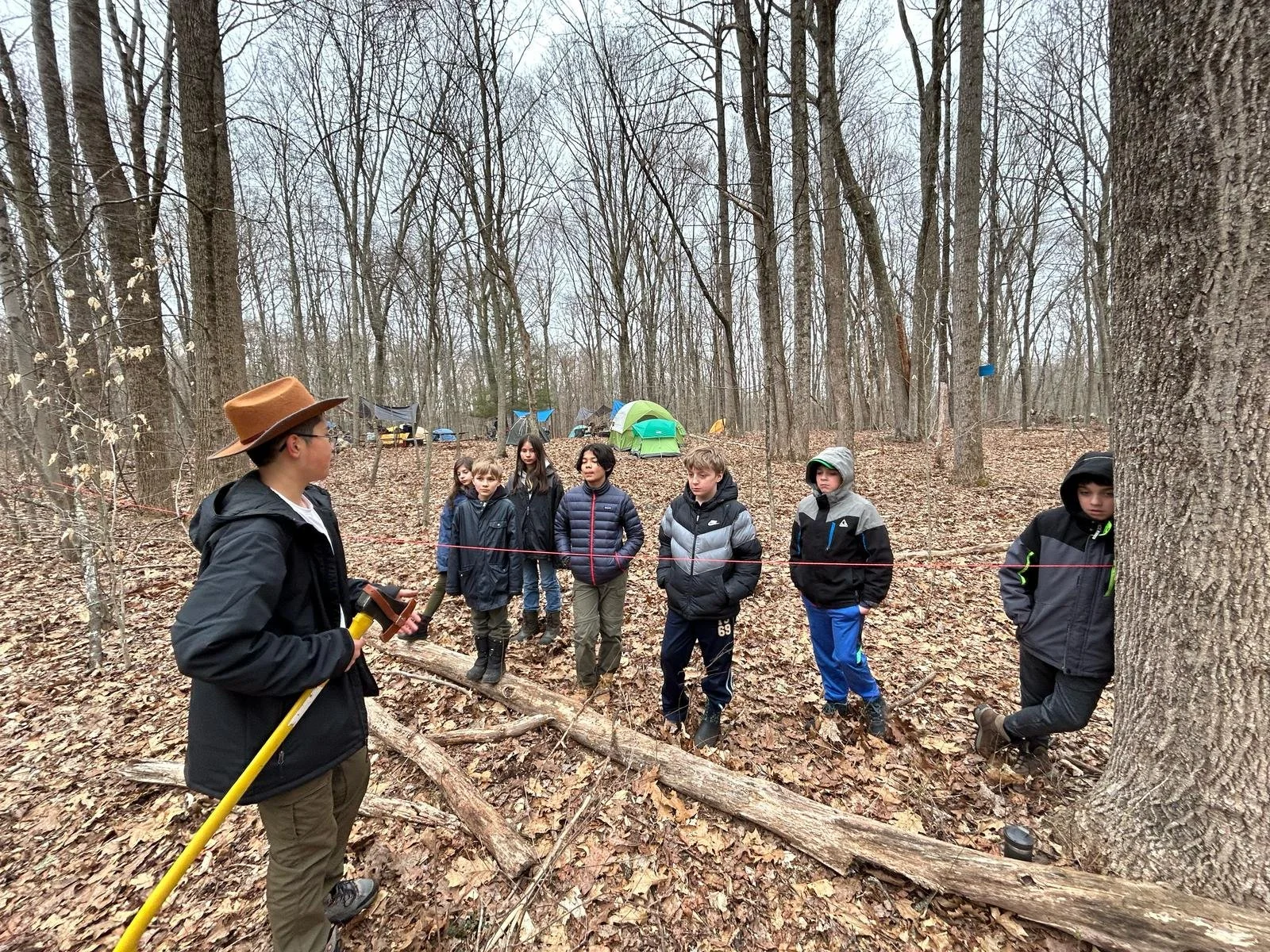 Learning outdoor skills