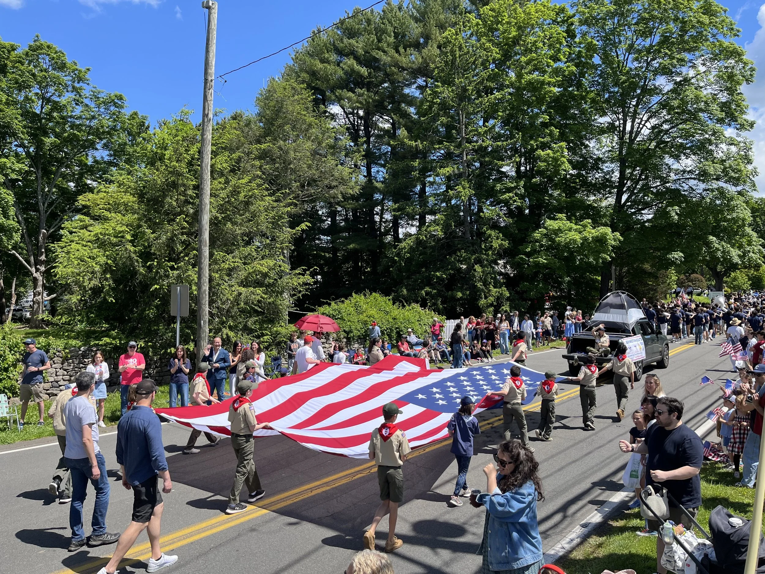 Memorial Parade Home stretch!
