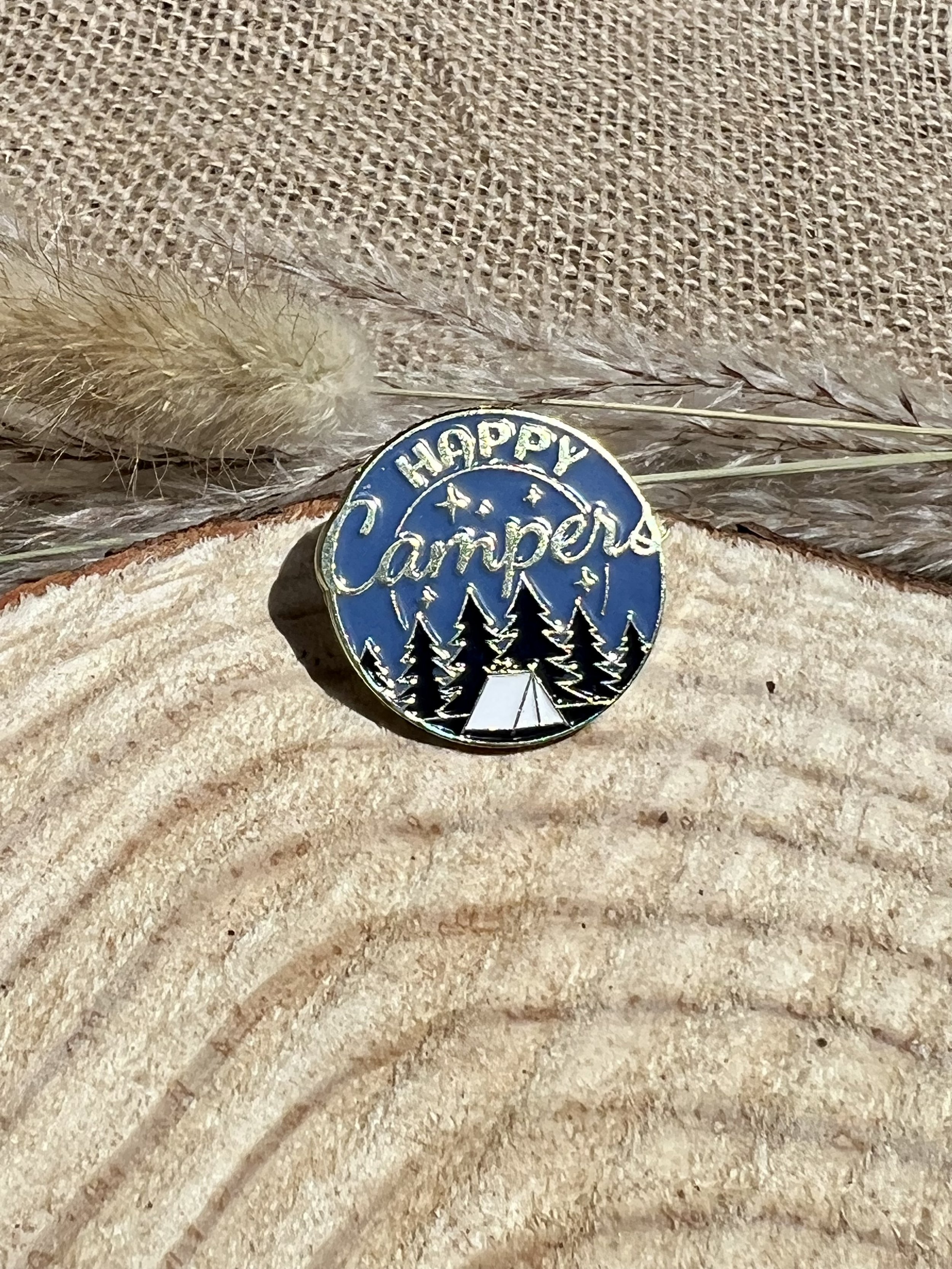Happy Campers Pin
