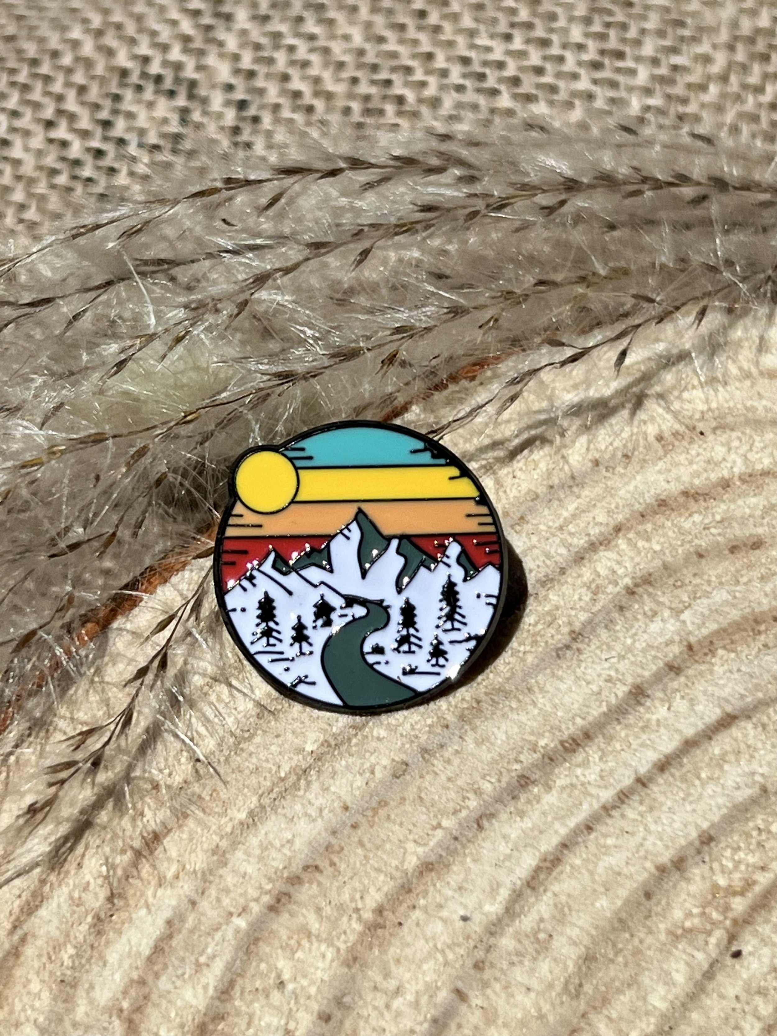 Sunset Trail Pin
