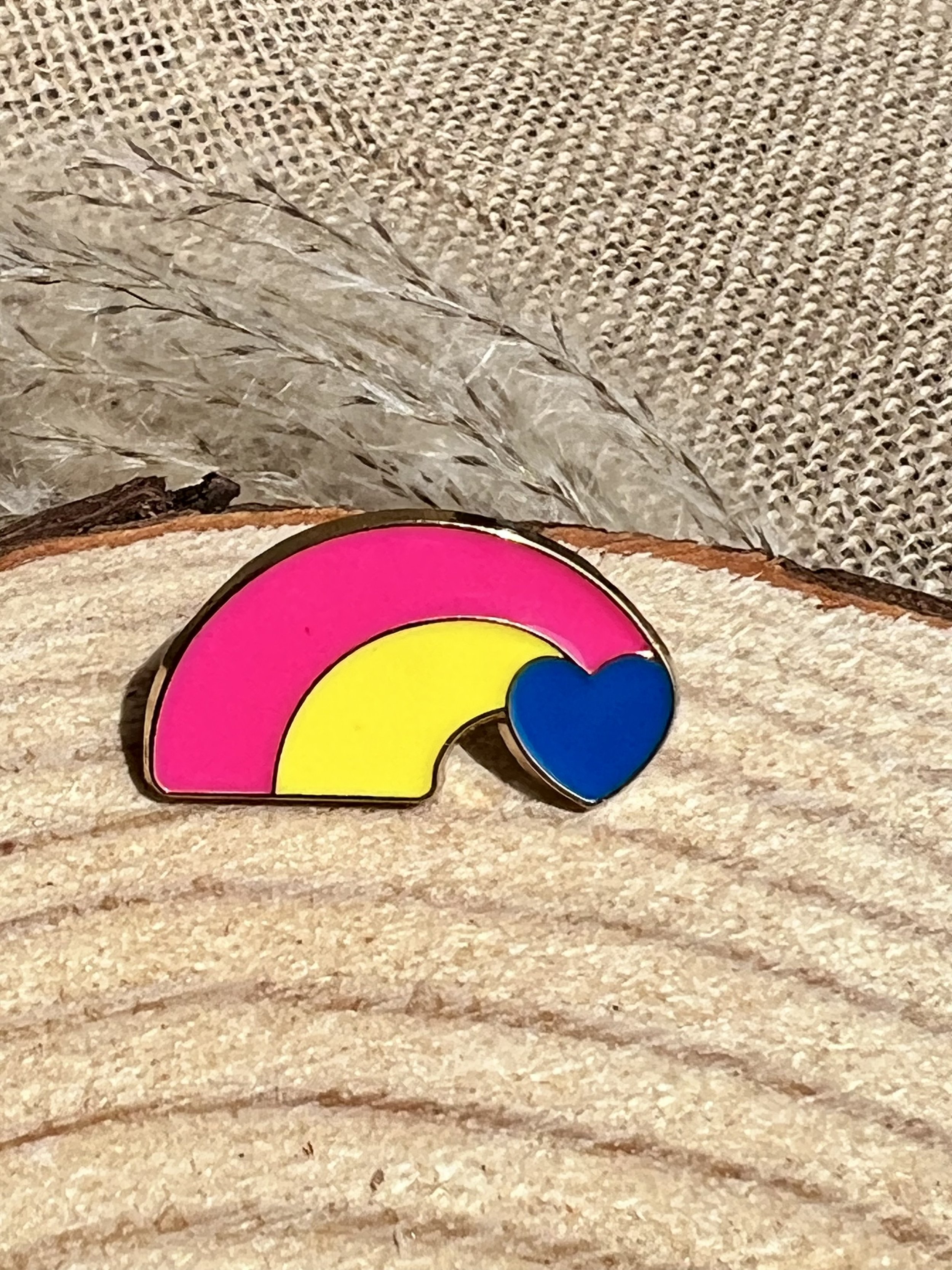 Pansexual Rainbow Pin