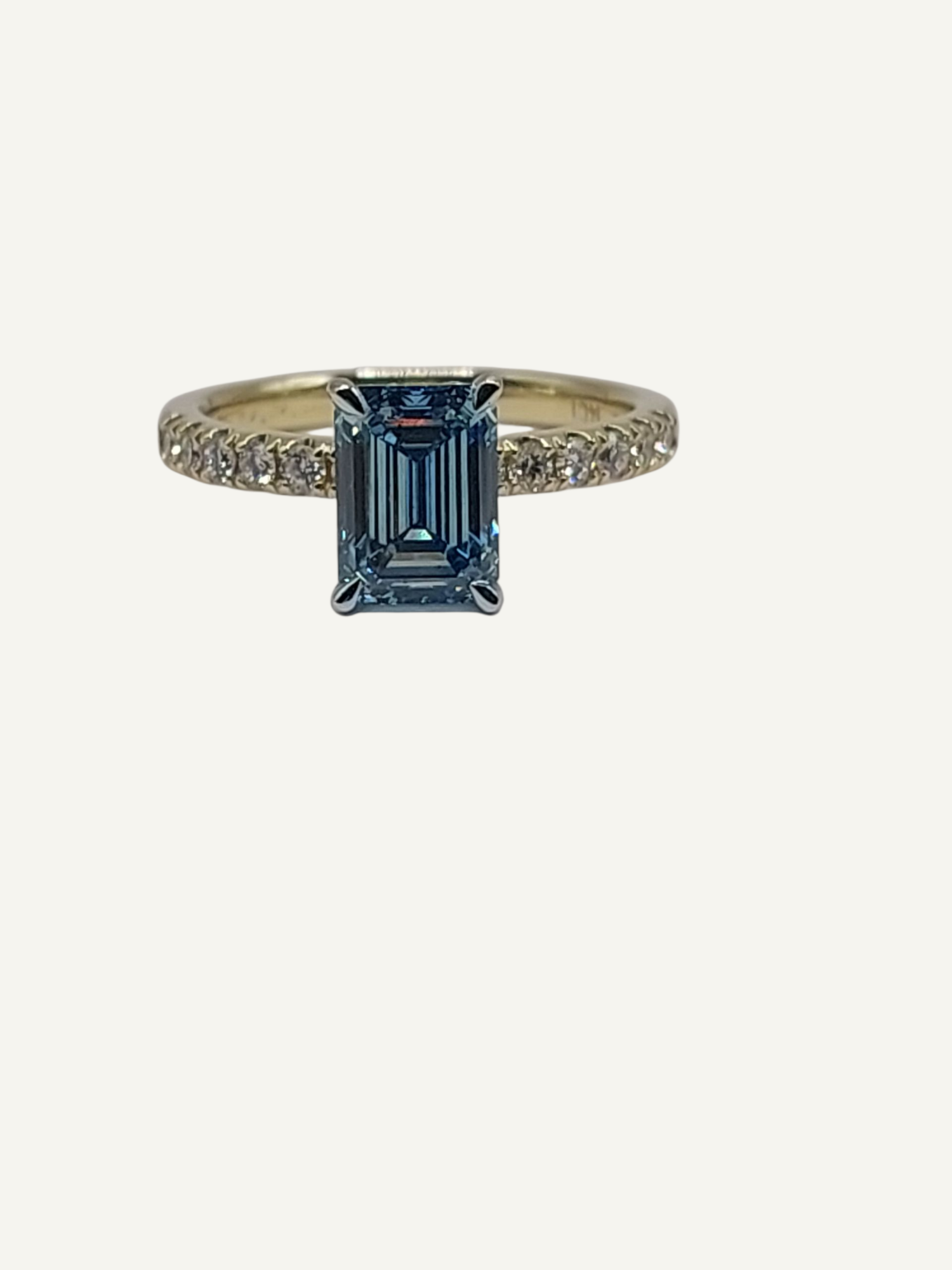 14ct Yellow/White Gold, Lab Grown Diamonds. $4,750.