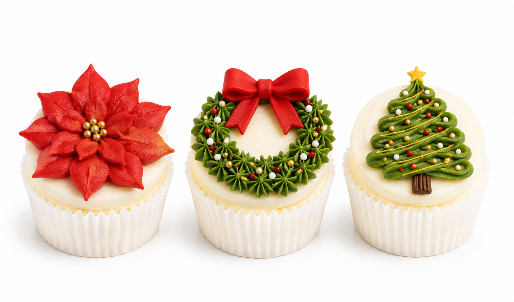 A Classic Christmas Cupcake Workshop