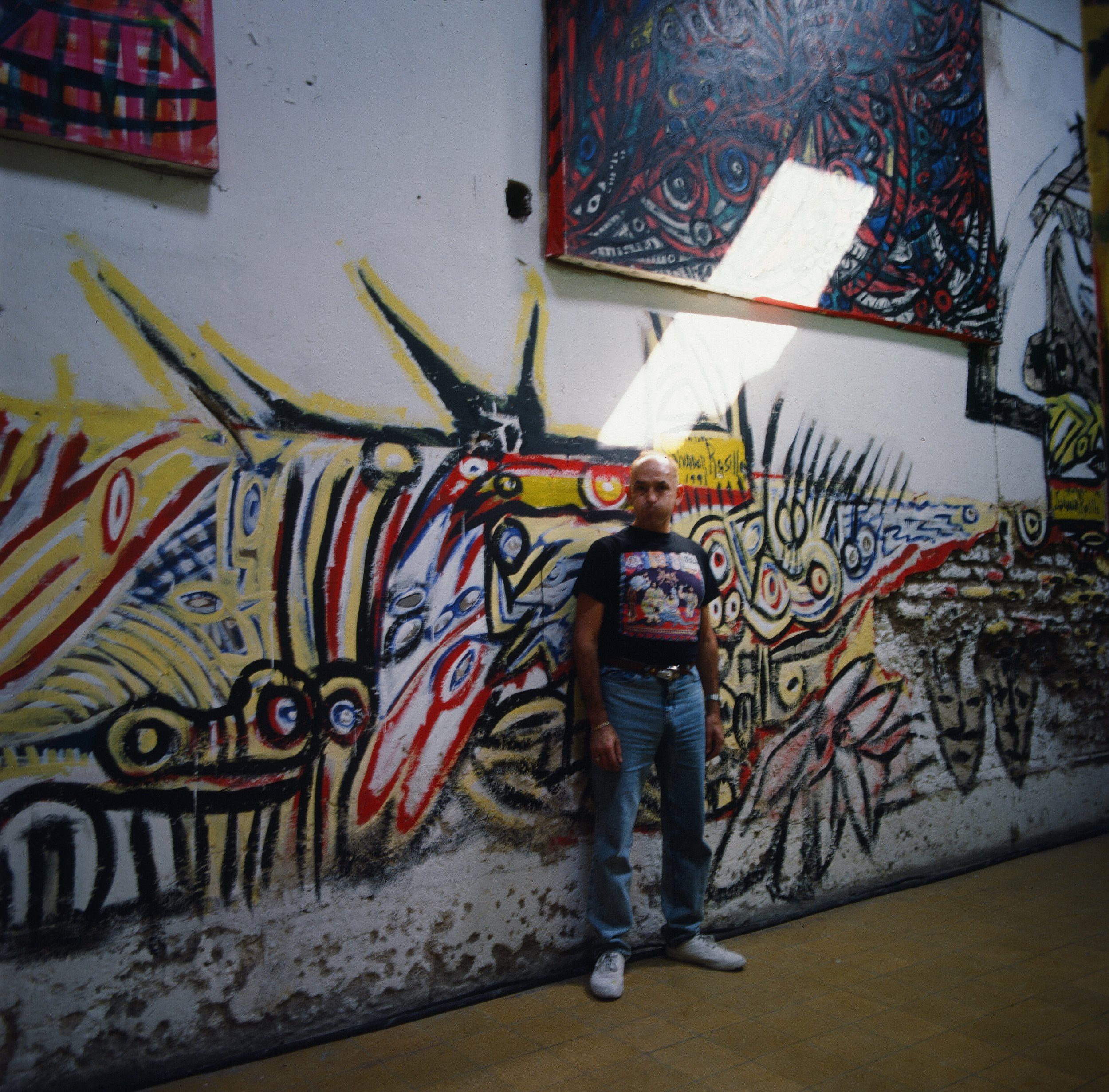 Abandoned theater in Guadalajara, Mexico