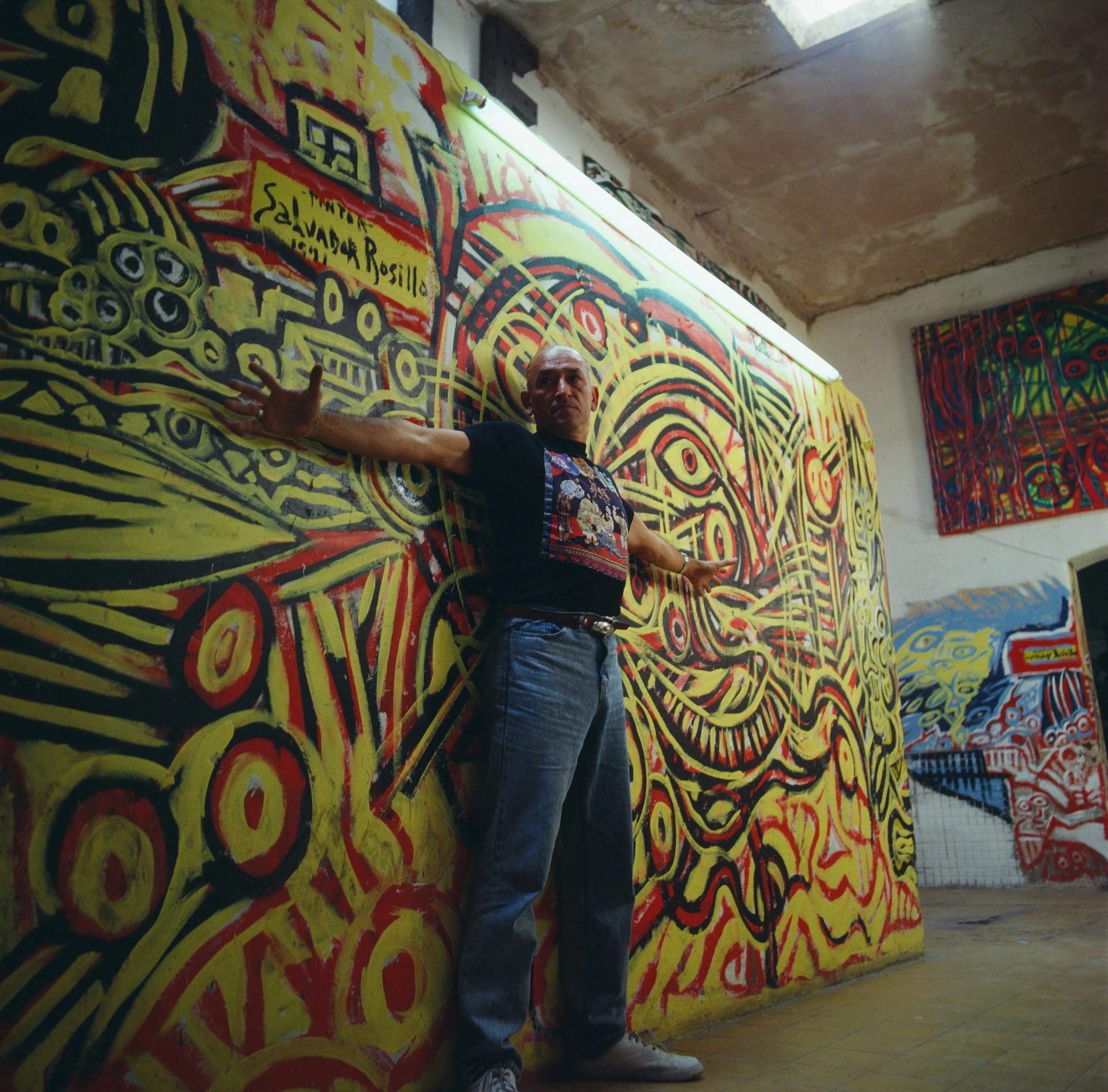 Abandoned theater in Guadalajara, Mexico