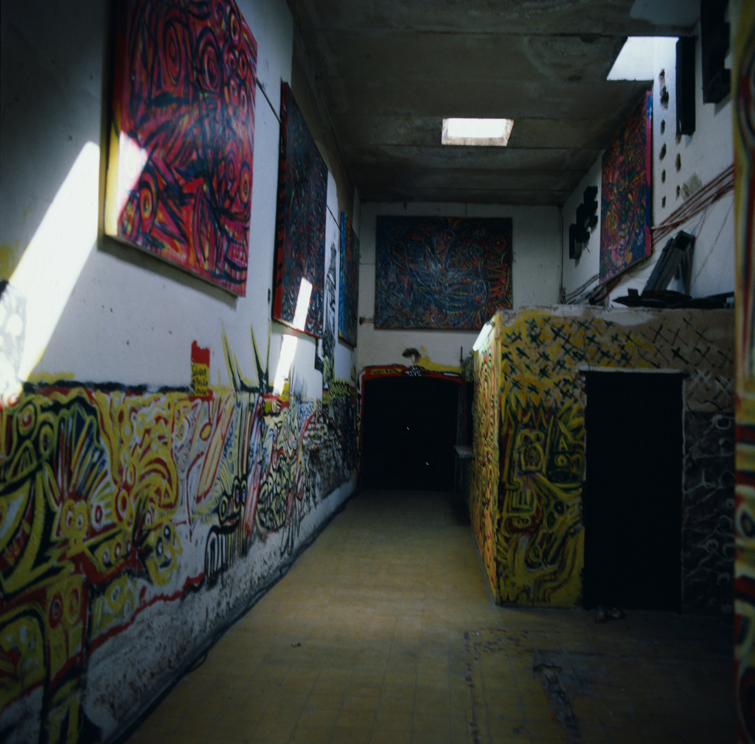 Abandoned theater in Guadalajara, Mexico