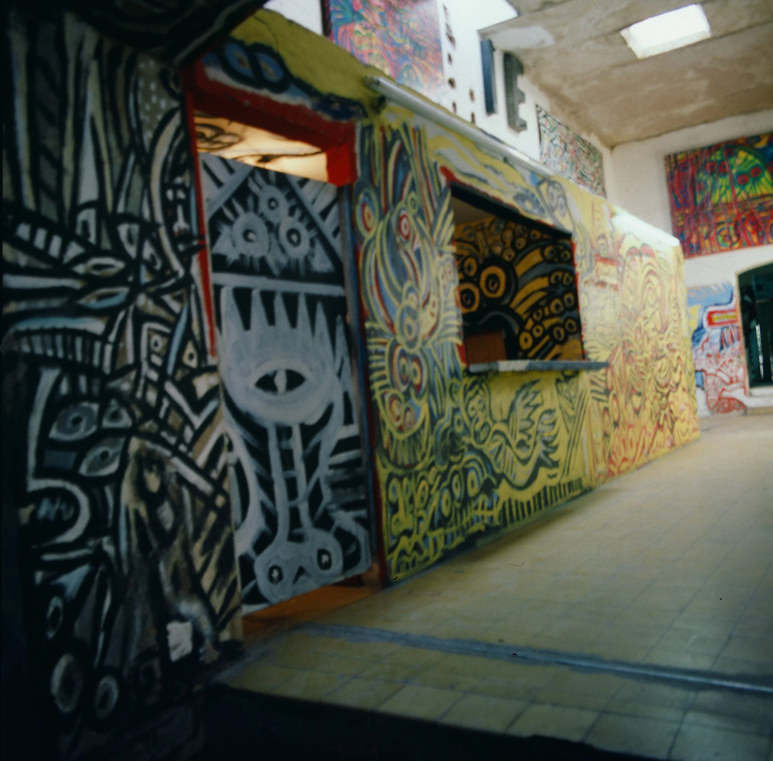 Abandoned theater in Guadalajara, Mexico