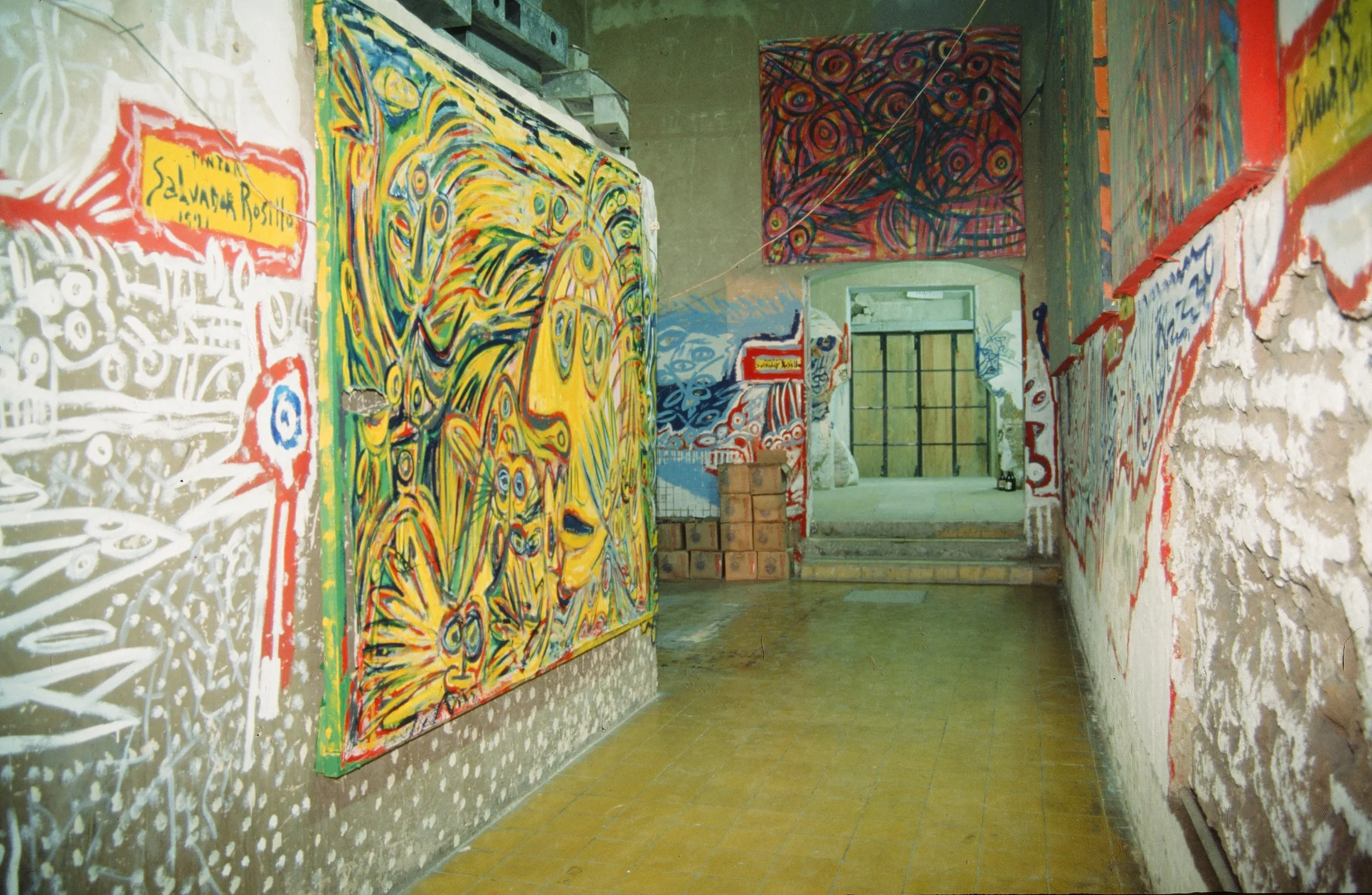 Abandoned theater in Guadalajara, Mexico