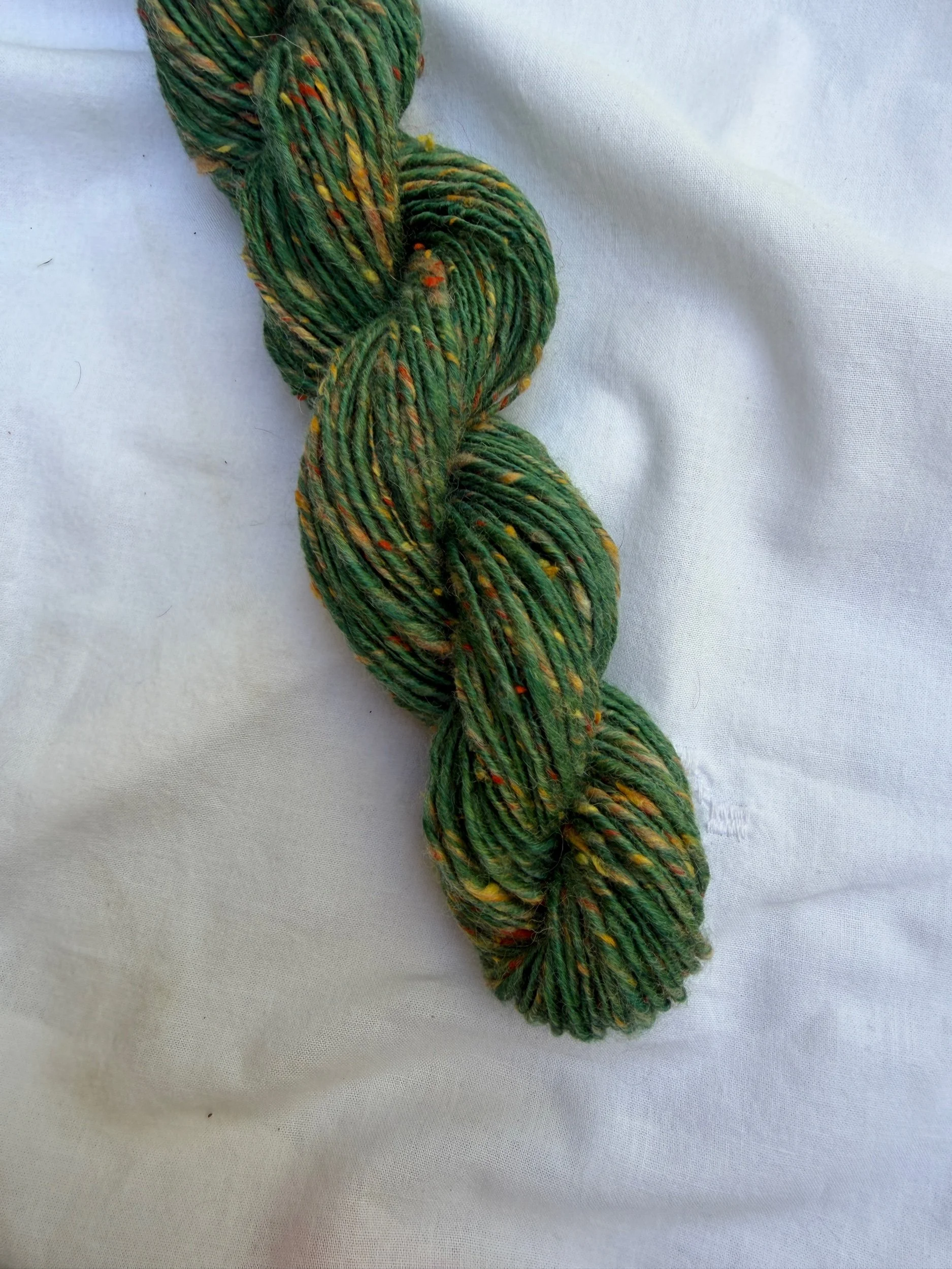 grassy handspun