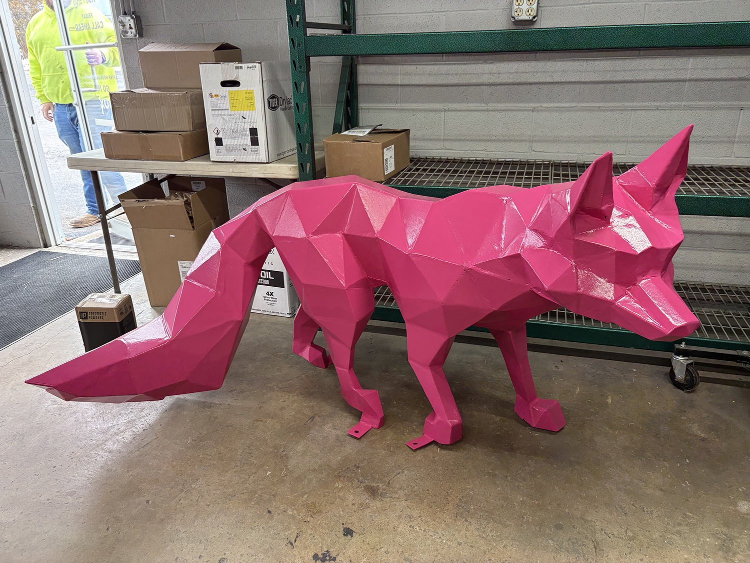 Freya the Fox Powder Coated