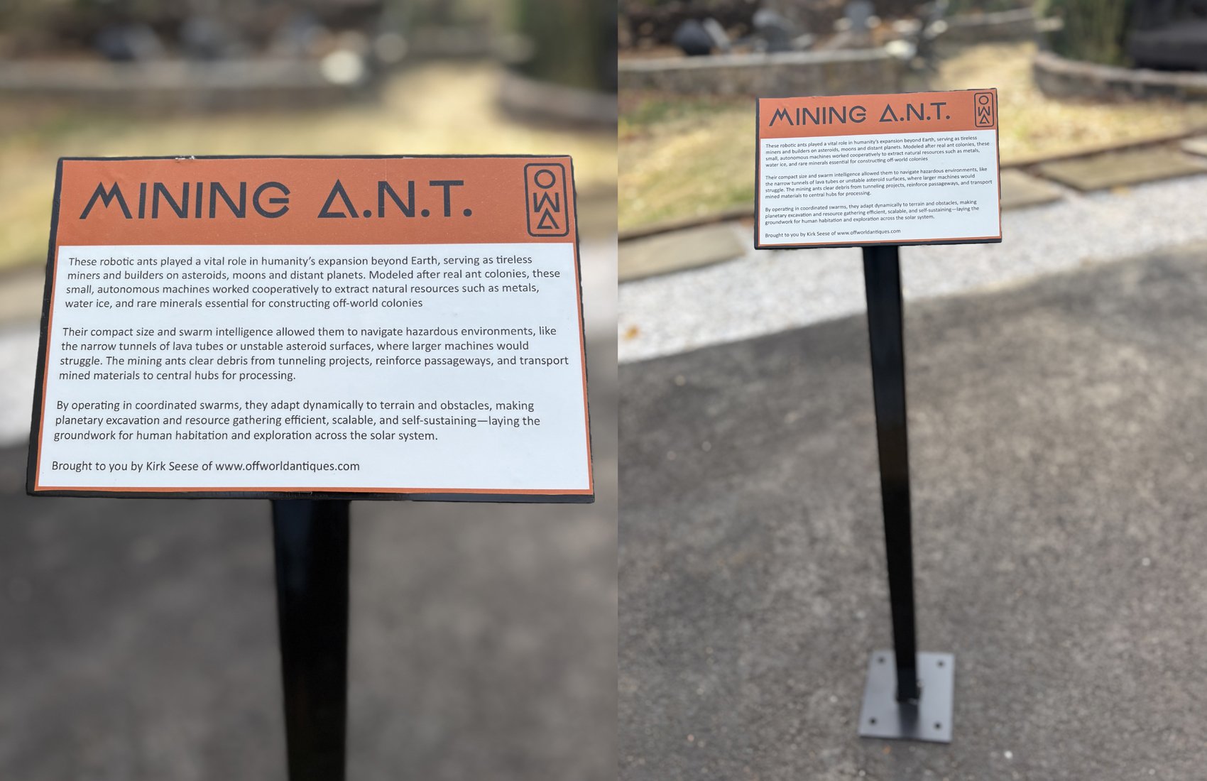 Kirk Seese Mining Ant