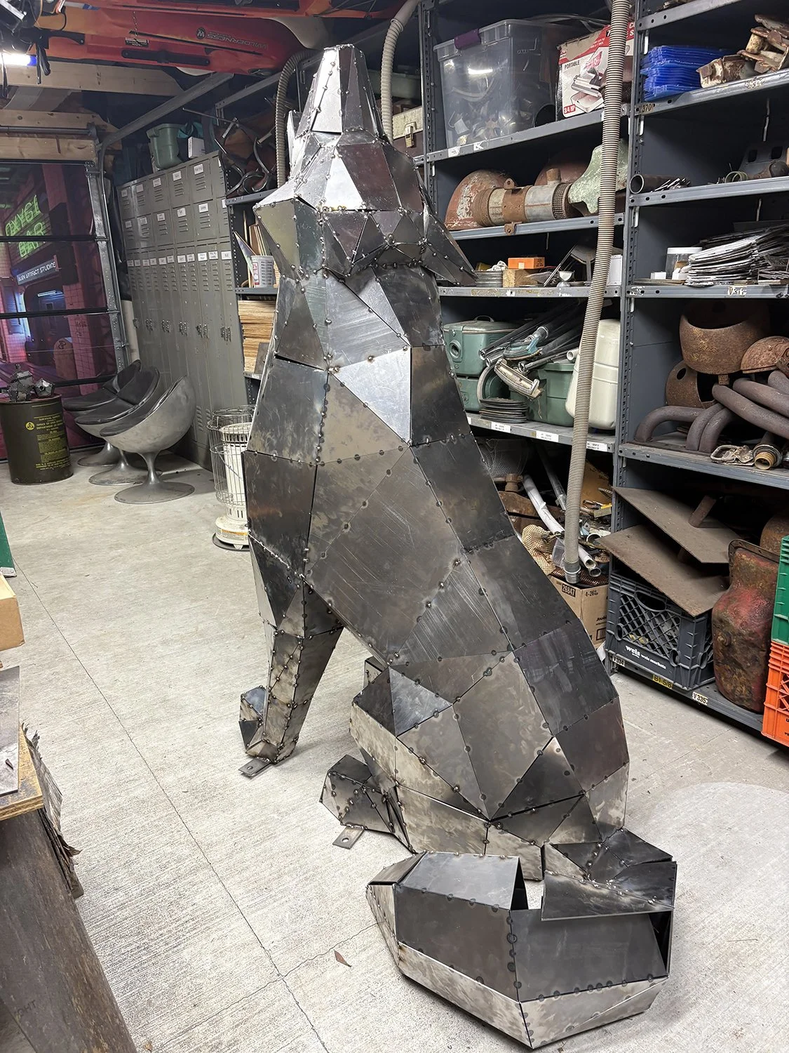 Kirk Seese Koda the Wolf