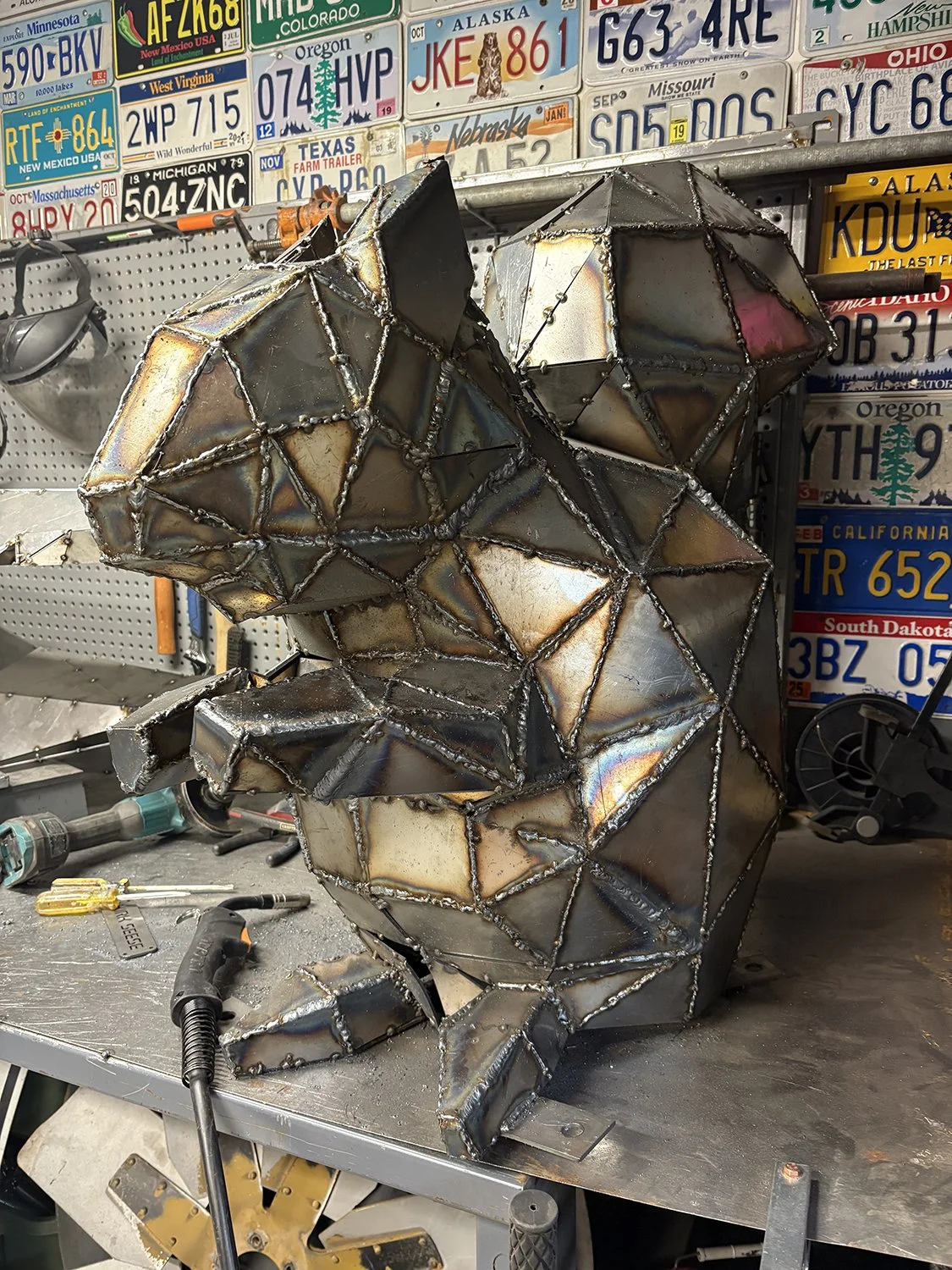 Kirk Seese Sidri the Squirrel