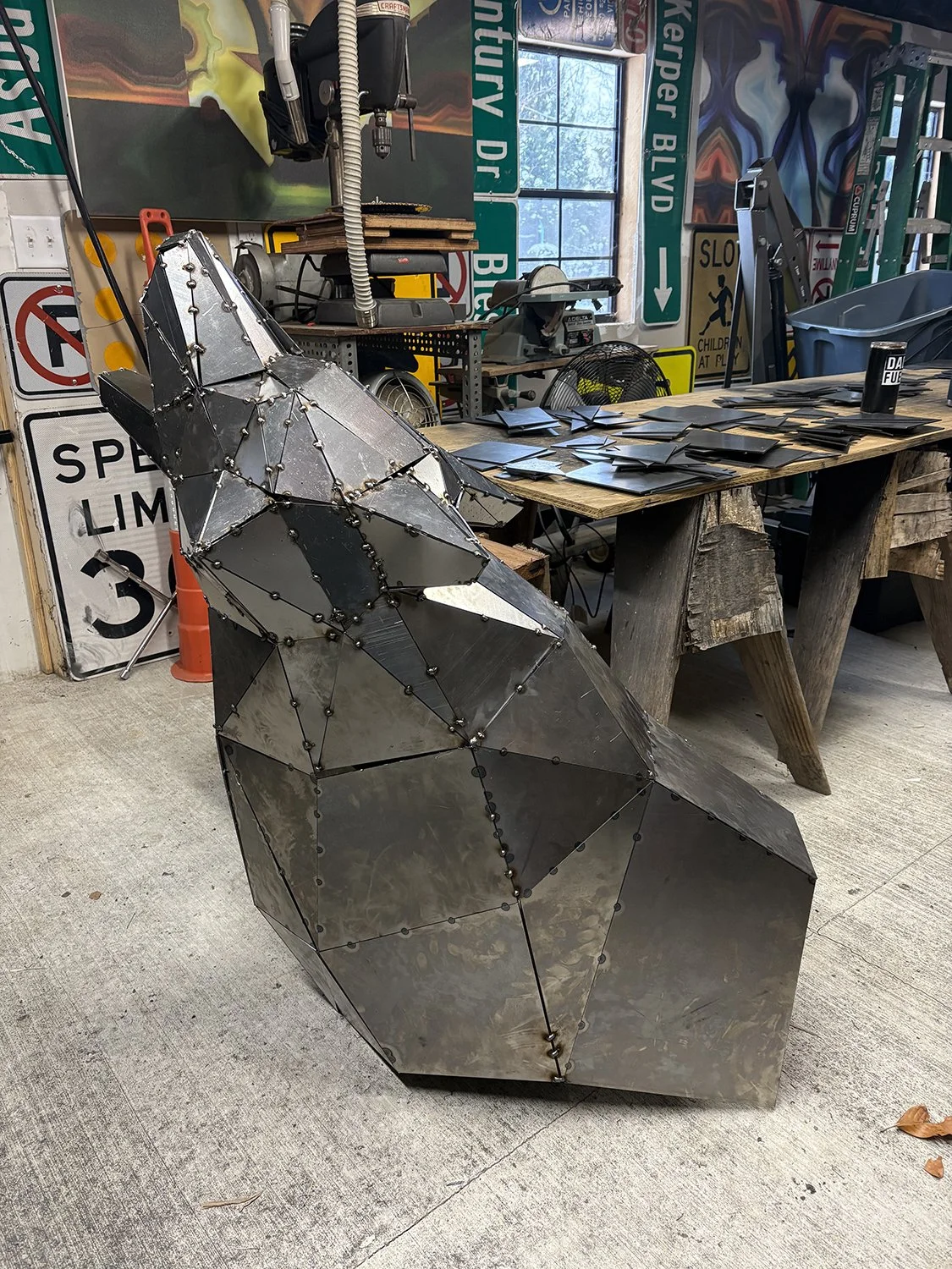 Kirk Seese Koda the Wolf