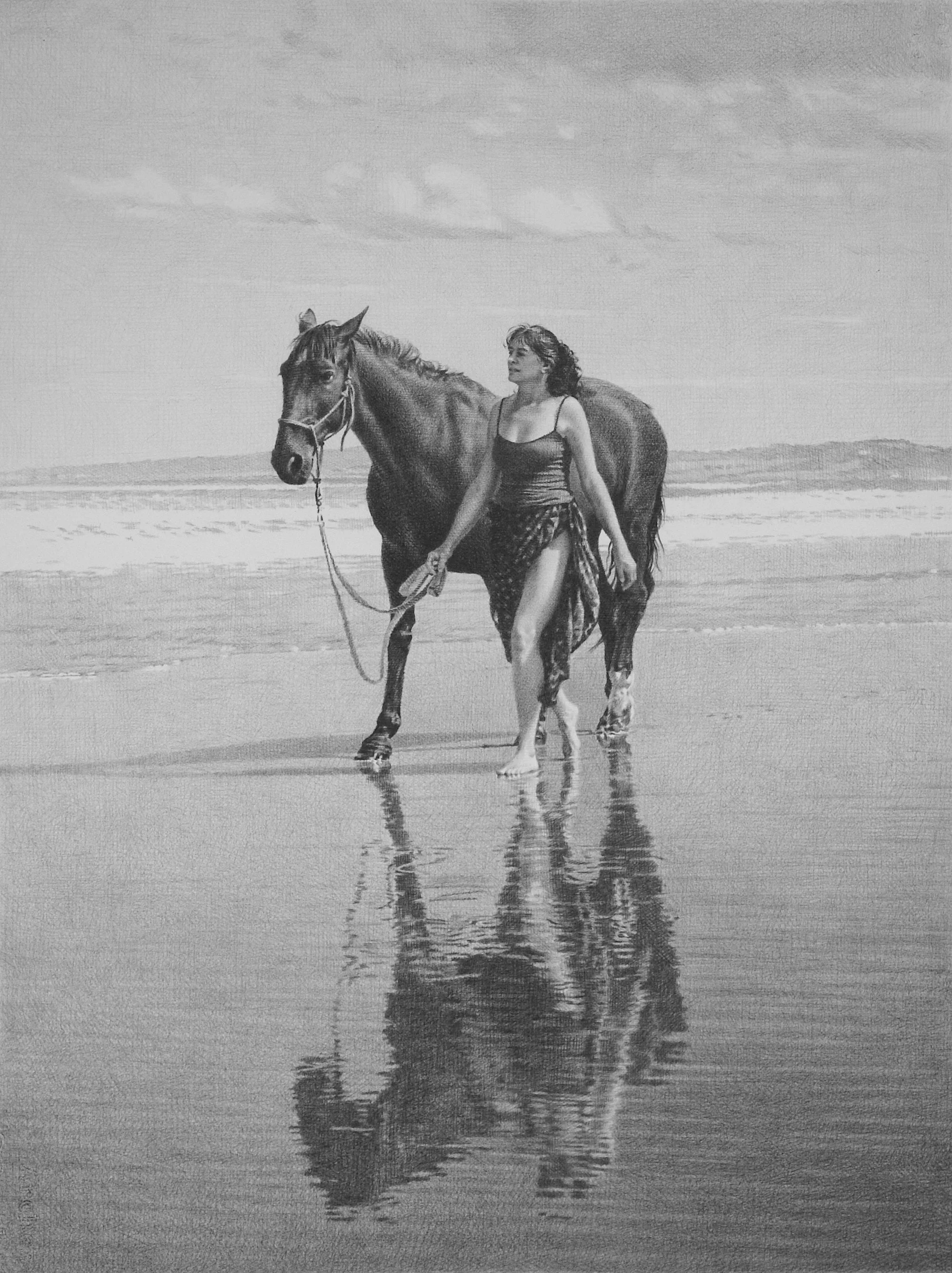 Summer Stroll, Blackhead Beach, 2016