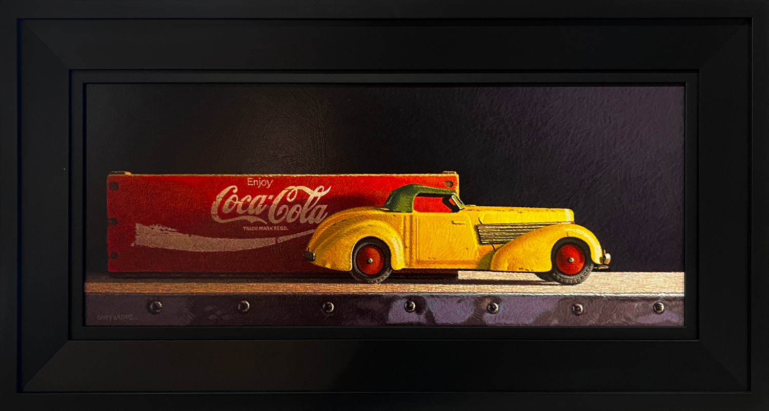 Yellow Car & Coke Box, 2024