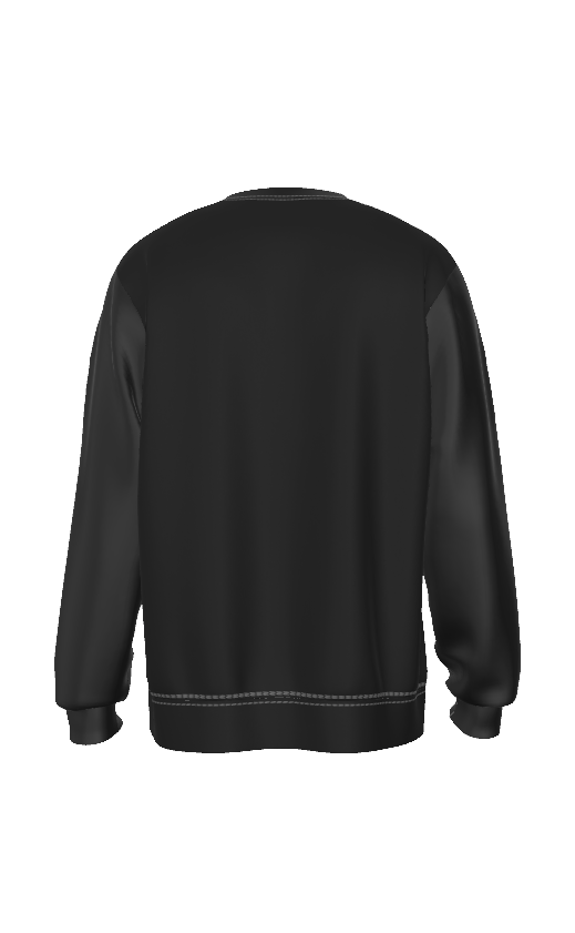 YHWH Black Sweatshirt - Back.png