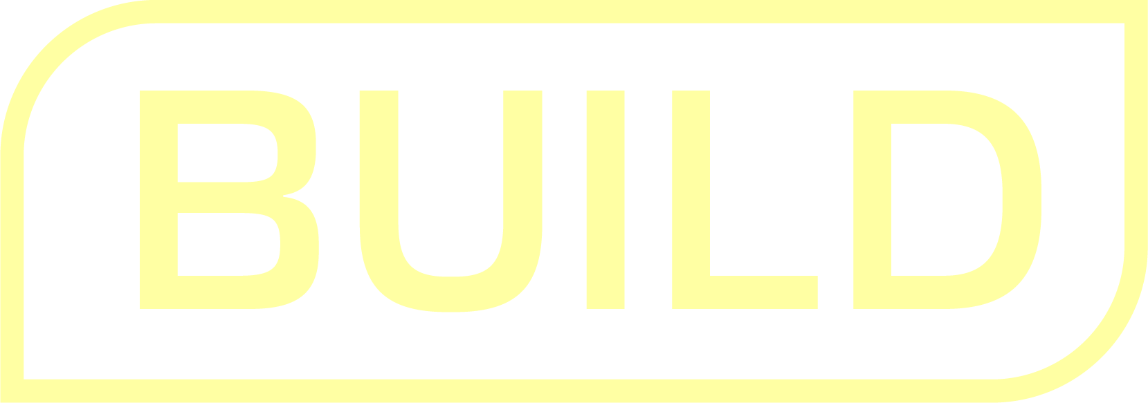 Panneau jaune et noir avec le mot « CONSTRUCTION » en grandes lettres grasses.