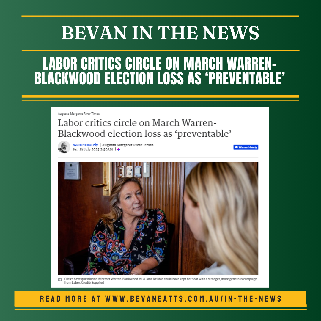 In the News: Labor critics circle on March Warren-Blackwood election loss as ‘preventable’