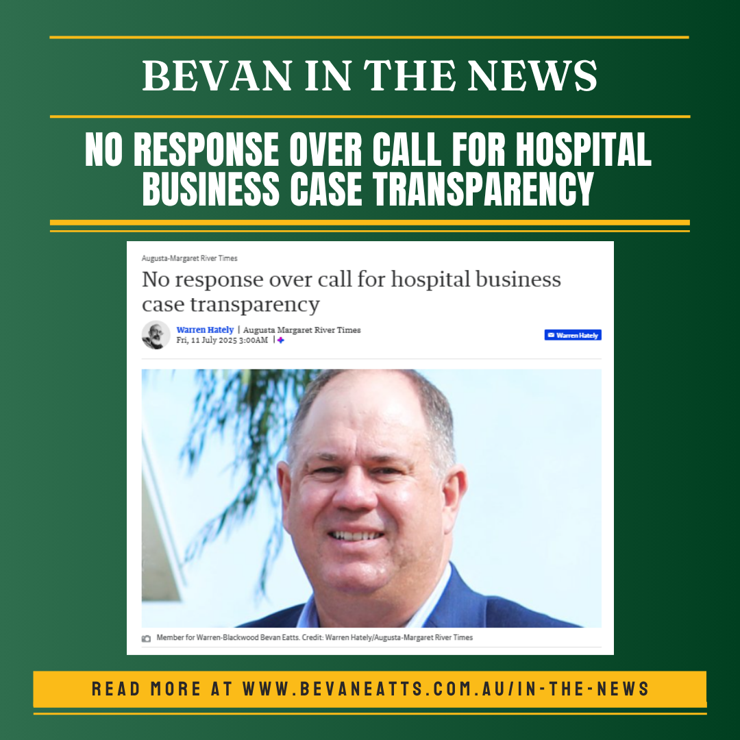 In the News: No response over call for hospital business case transparency